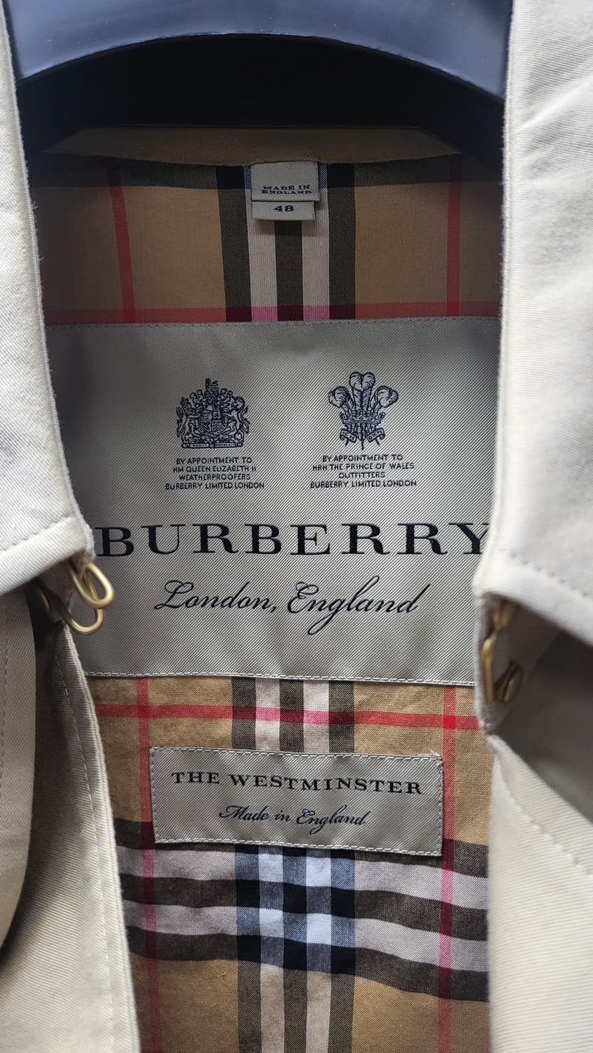 버버리 웨스트민스터 트렌치코트 허니 48 상품이미지5