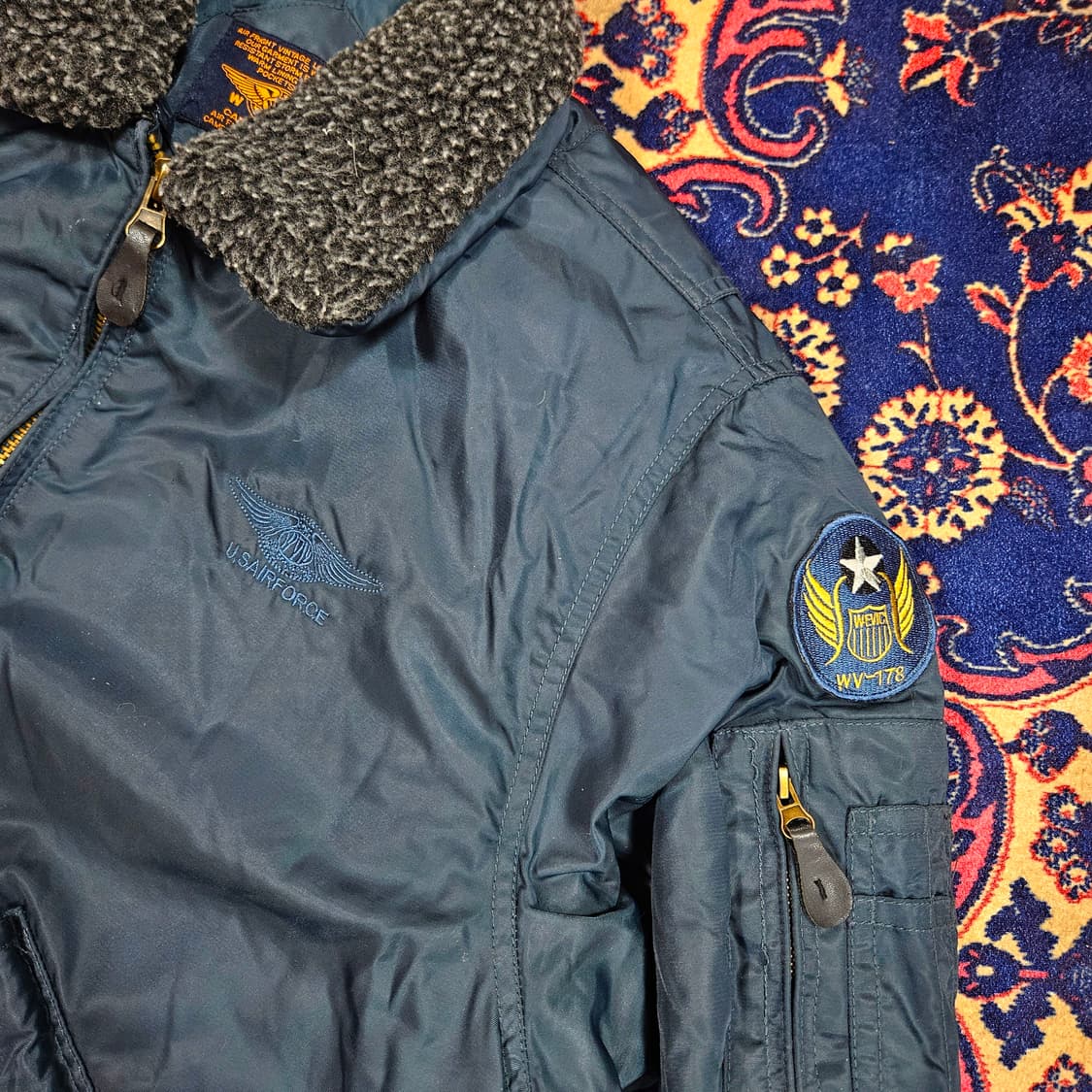 CAPTAIN WEVIC MA-1 항공점퍼 XL size 상품이미지2