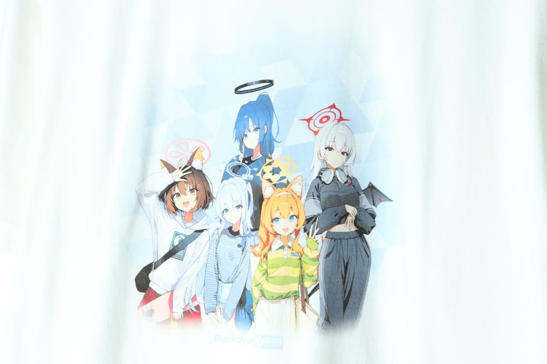 (XL-2XL) 디스커스 애슬레틱 반팔 티셔츠 블루아카이브-H30039 상품이미지5