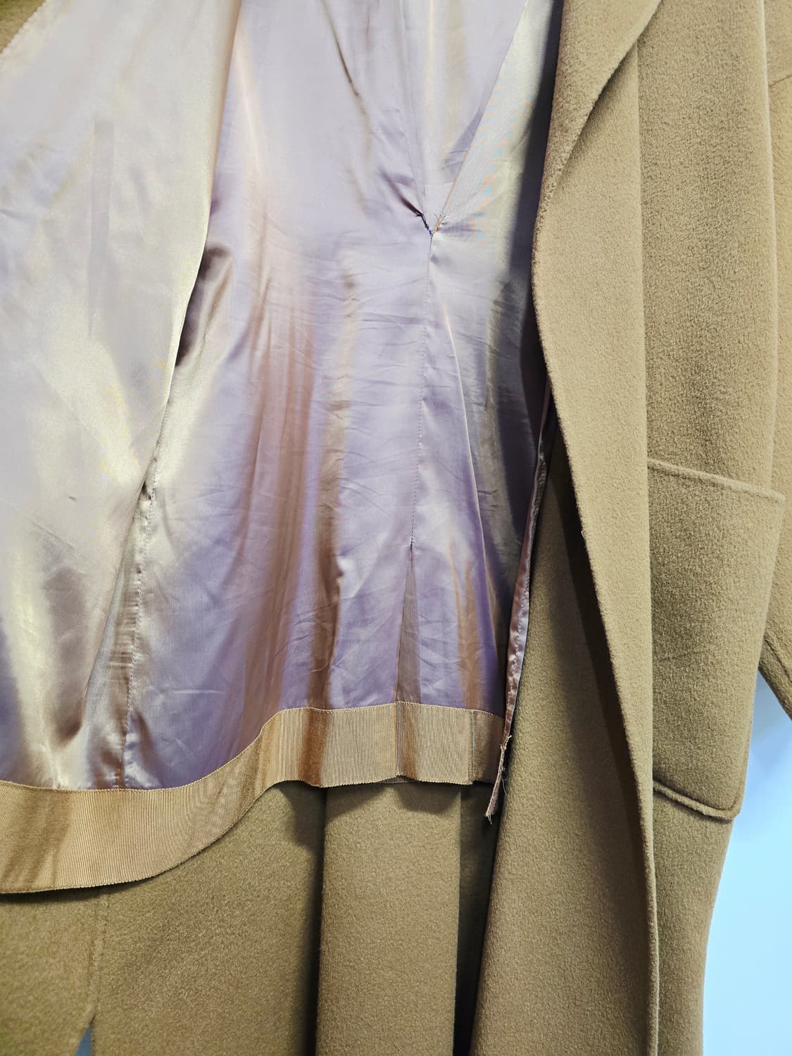 한스스타일 울캐시미어 롱코트 허리벨트 상품이미지3