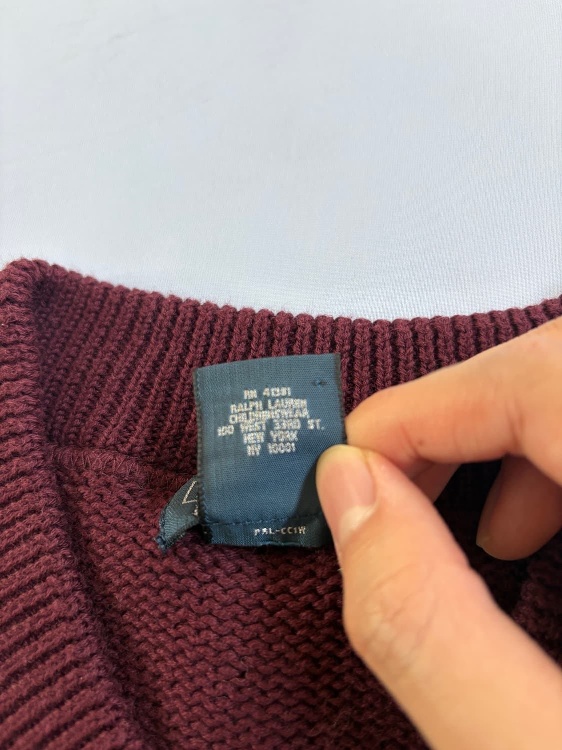 폴로 랄프로렌 빅포니 니트 집업 상품이미지5