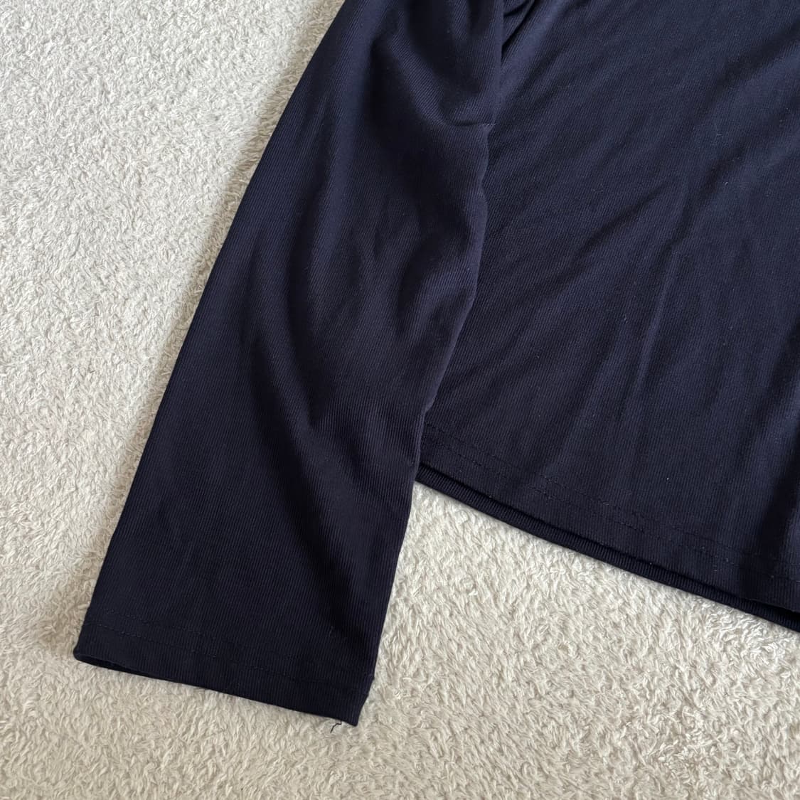 빈티지 네이비 레이스포인트 이너 탑 상품이미지4