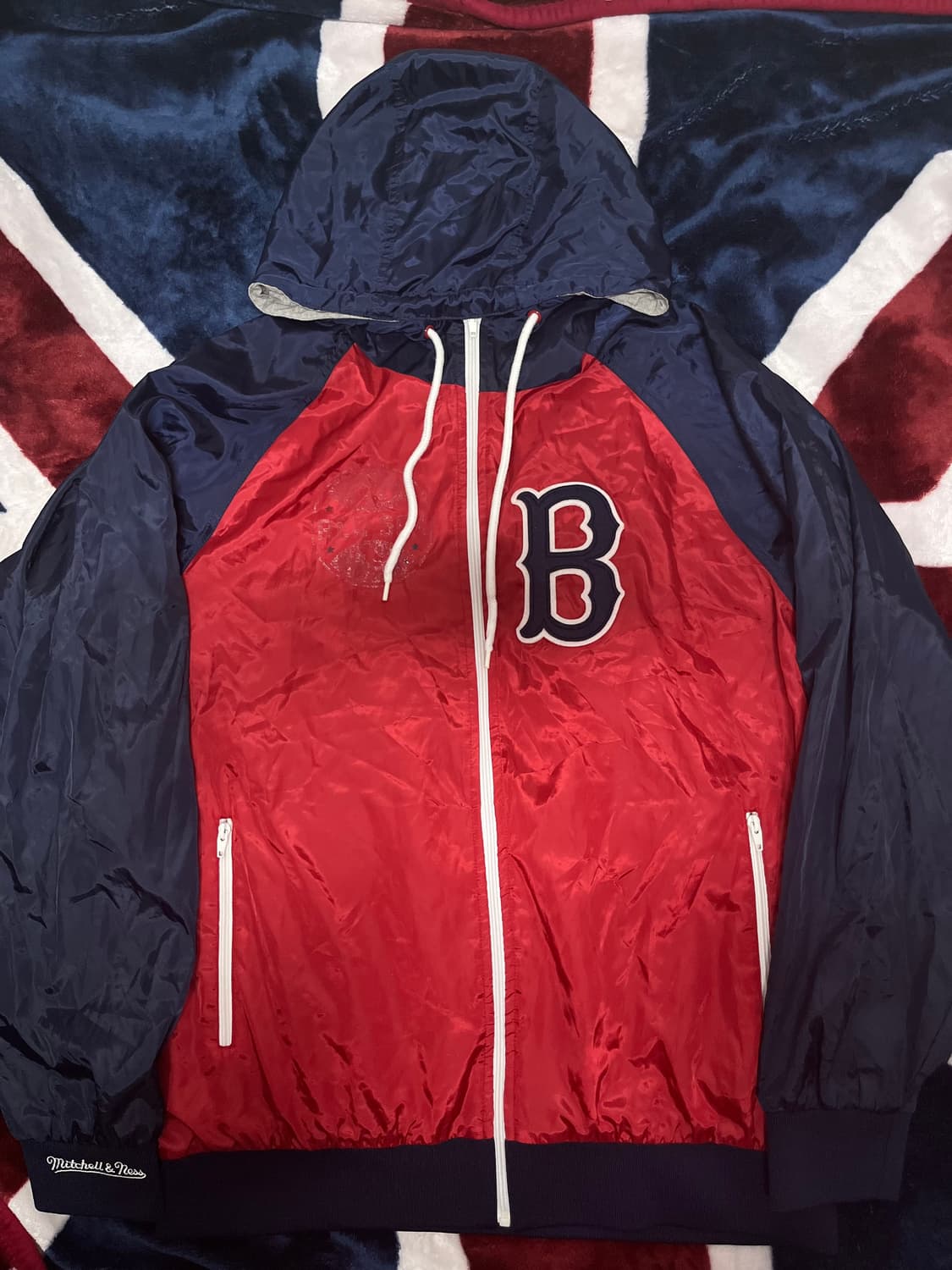 미첼앤네스 보스턴 레드삭스 바람막이 자켓 105 상품이미지1