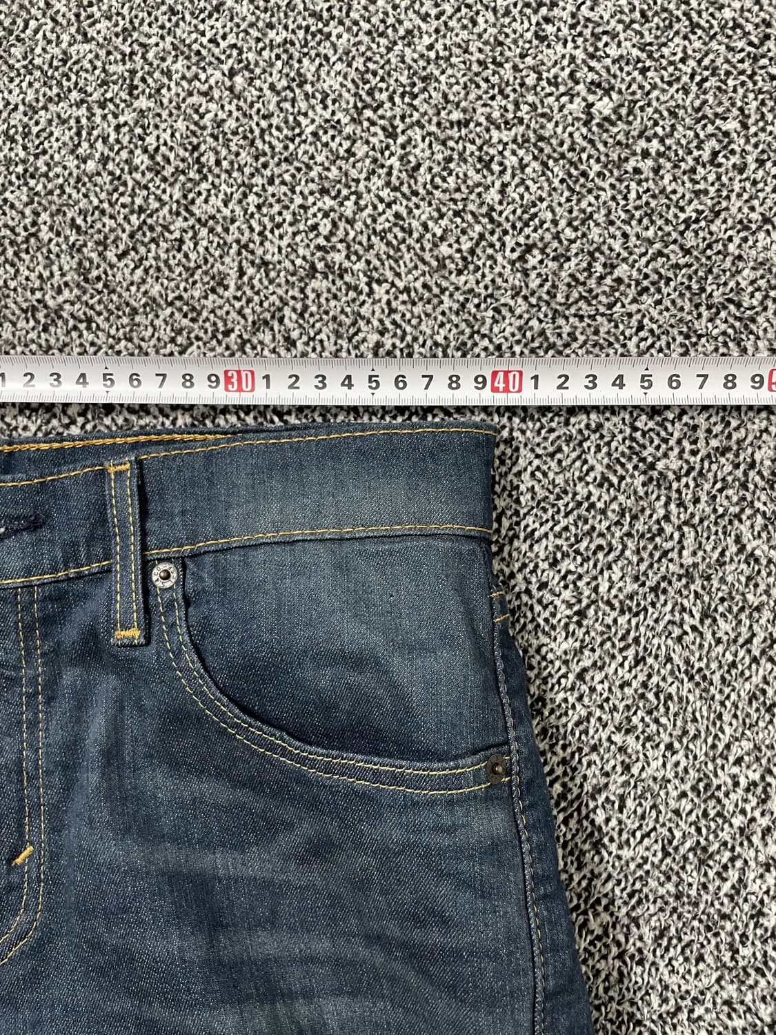 빈티지9. 리바이스 527 세미와이드 핏 워시드 데님팬츠 청바지 상품이미지5