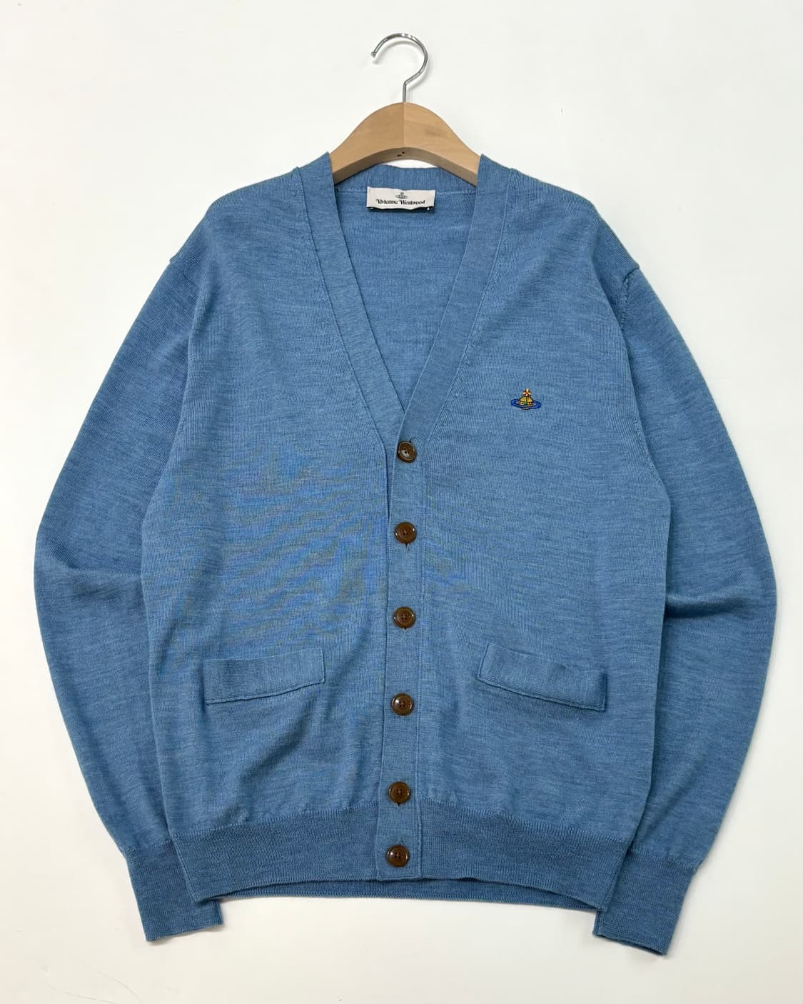 Vivienne Westwood 비비안웨스트우드 ORB 페일블루 가디건 상품이미지4