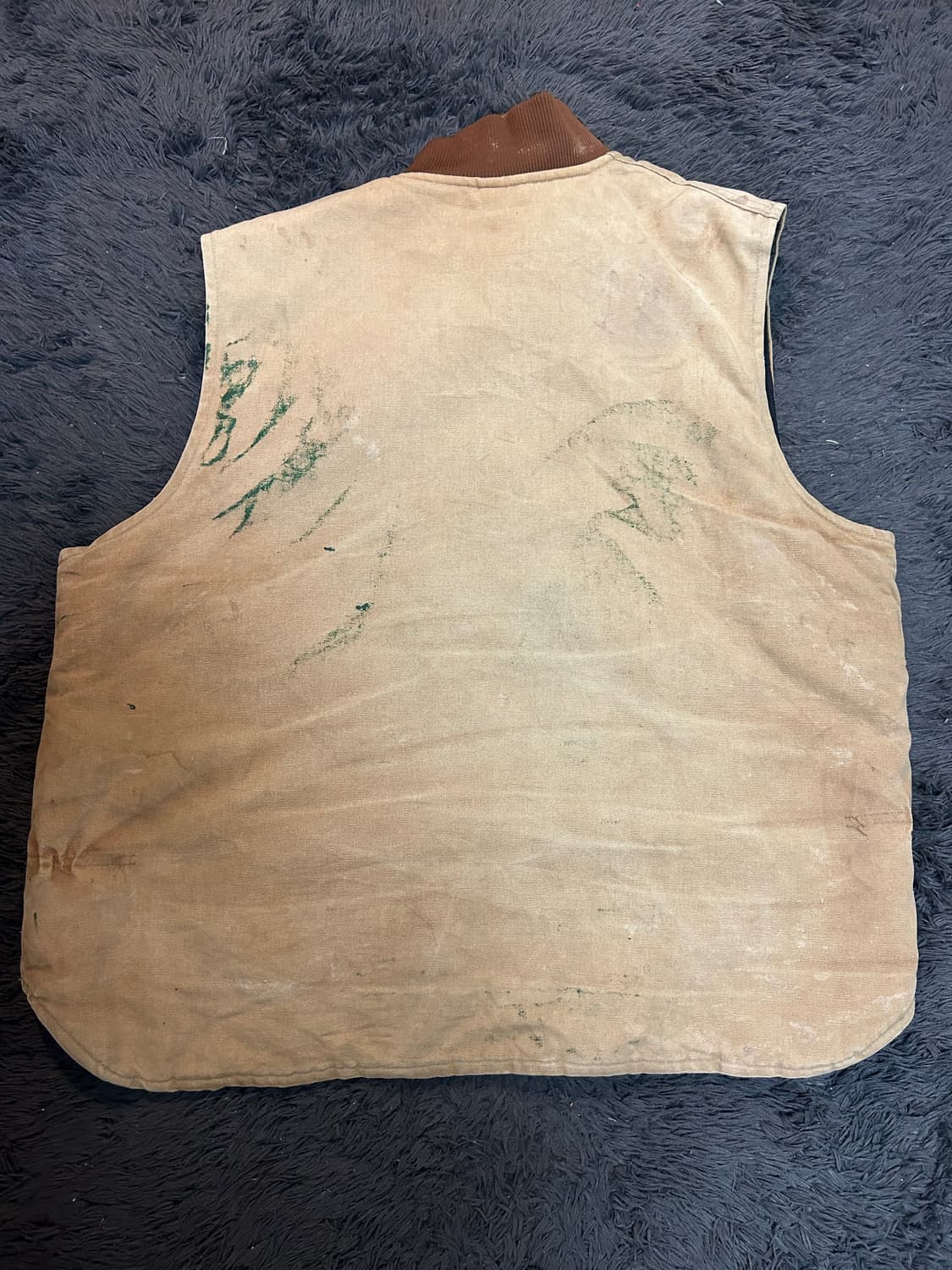 빈티지 칼하트퀄팅베스트 상품이미지5