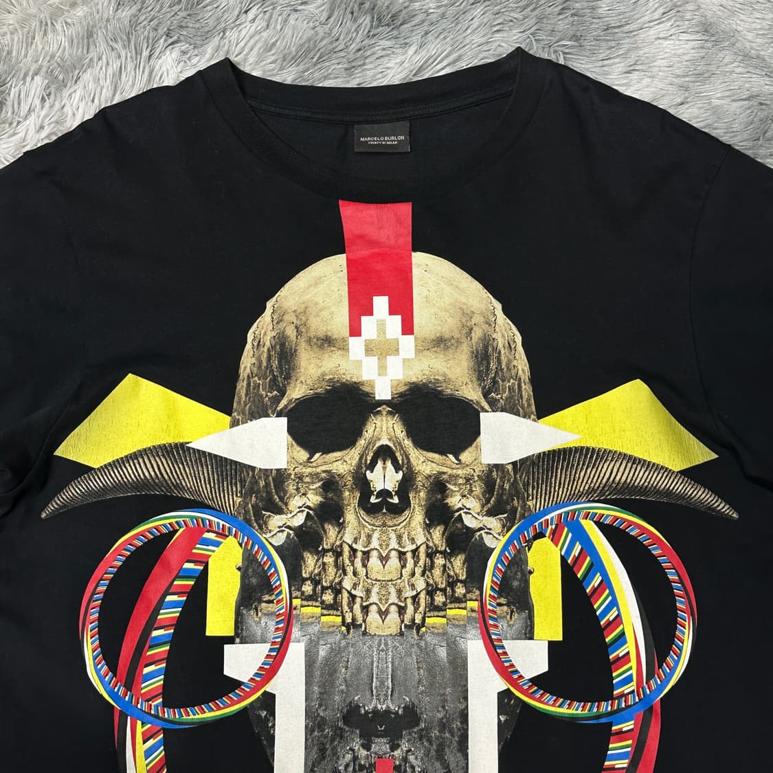 마르셀로불론 스컬 프린팅 반팔 상품이미지2