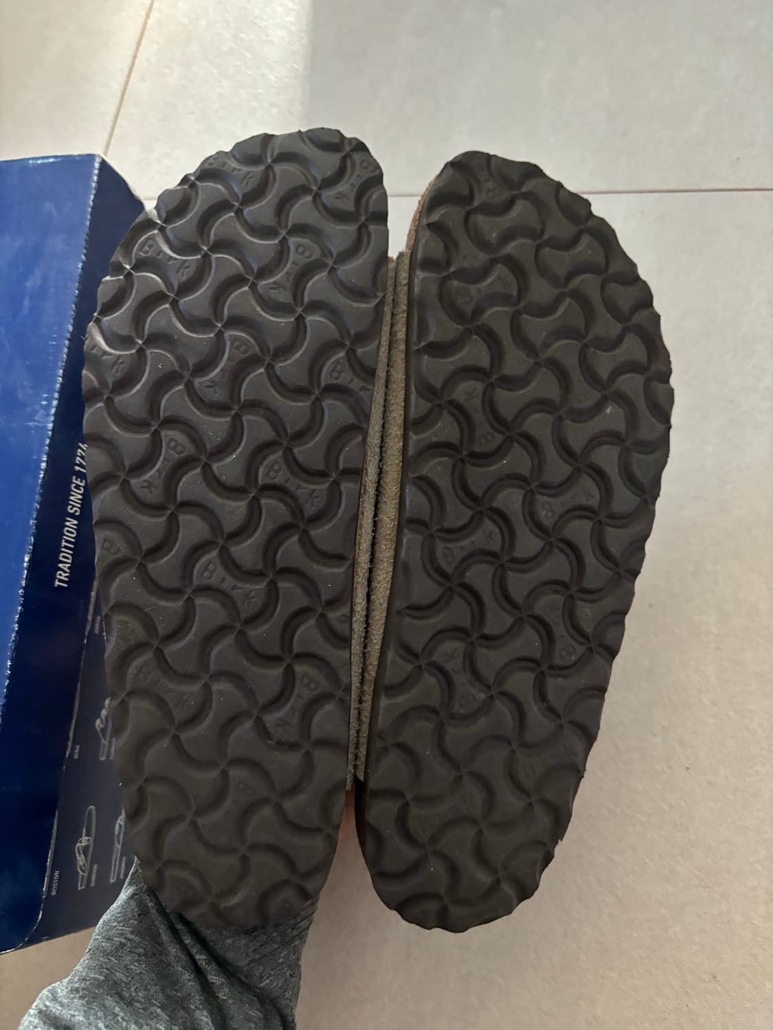 [39] 버켄스탁 취리히 스웨이드 타우페 샌들 상품이미지5