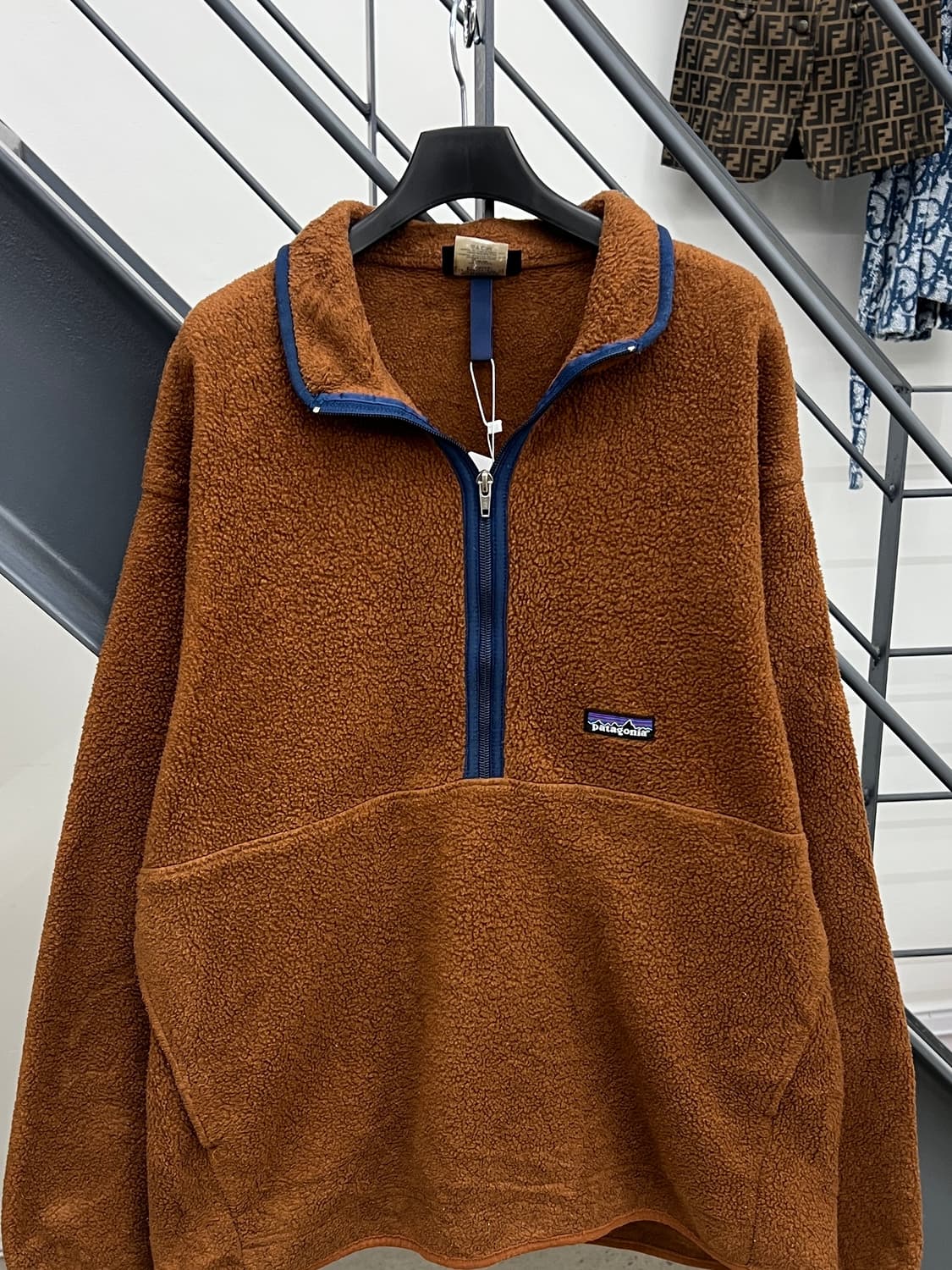 파타고니아 00s 신칠라 브라운 마수피얼 플리스 상품이미지2