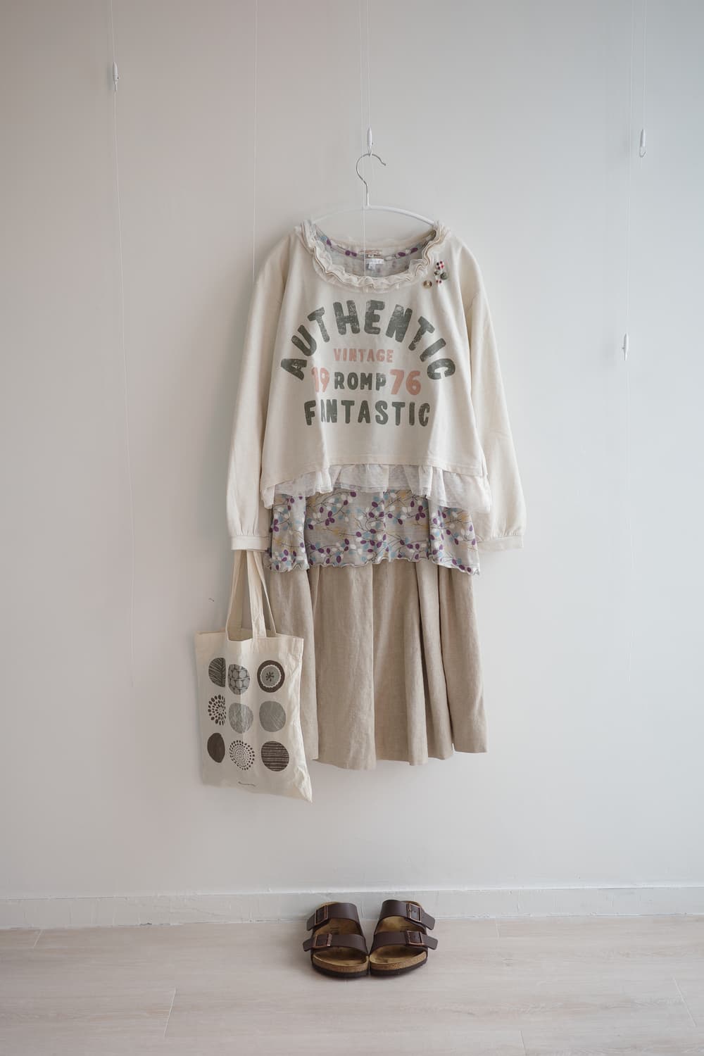 Vintage authentic frill top 상품이미지3