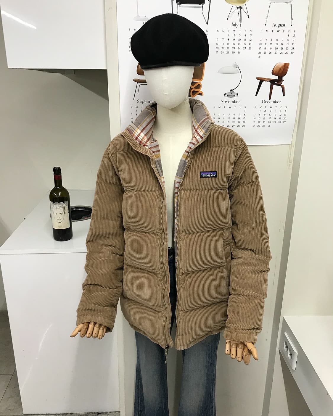 파타고니아 덕다운 코듀로이 패딩 상품이미지7