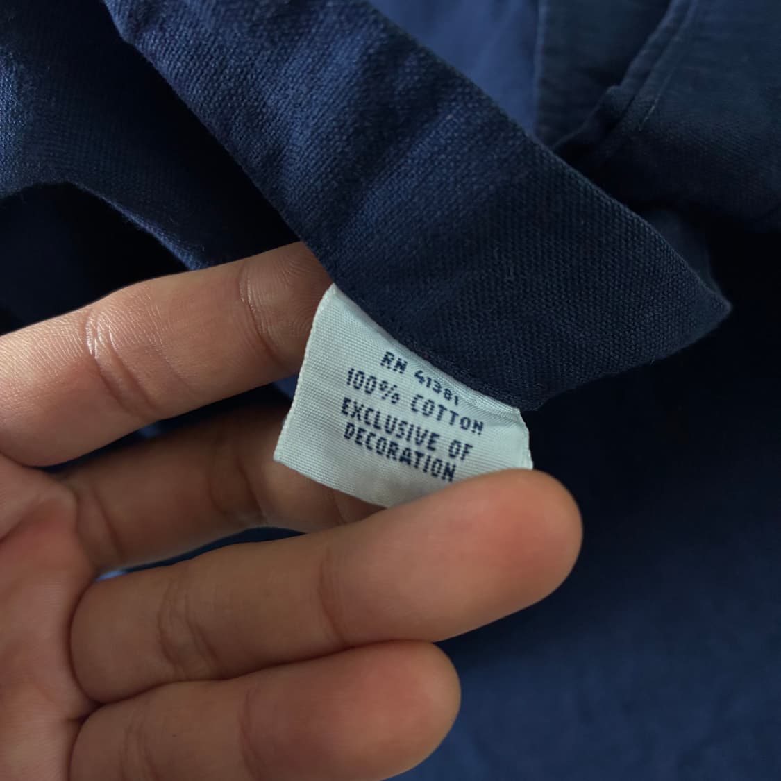 Polo 폴로 랄프로렌 네이비 옥스포드 셔츠 상품이미지5