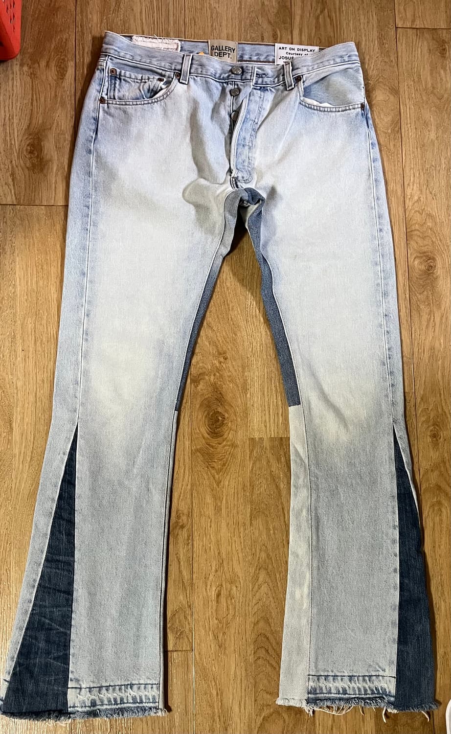 갤러리디파트먼트 la 플레어 데님 진 30사이즈 판매 상품이미지1
