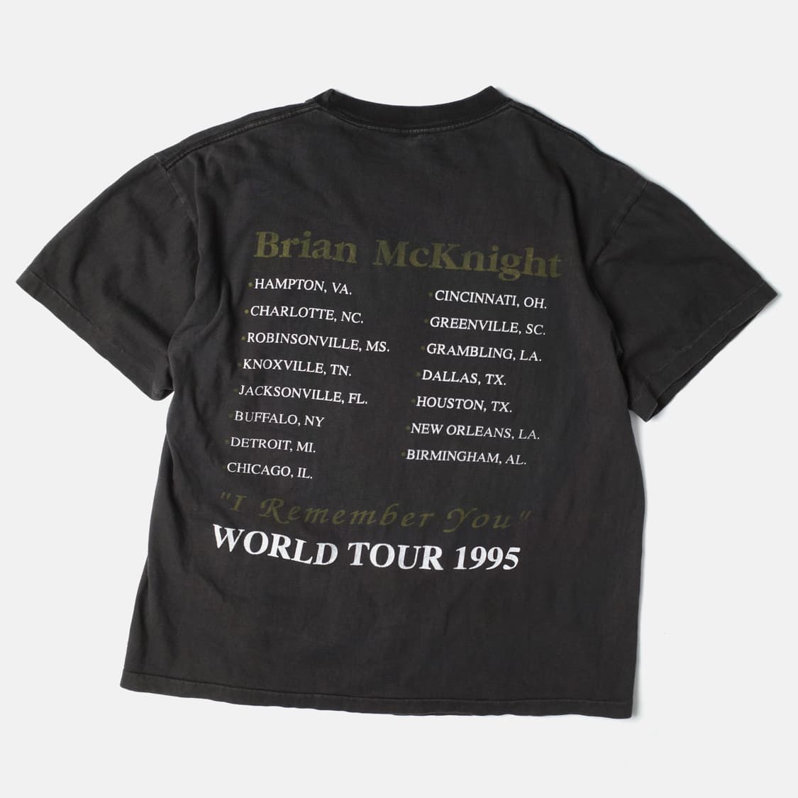 1995 Brian McKnight Tour T-shirt 상품이미지3