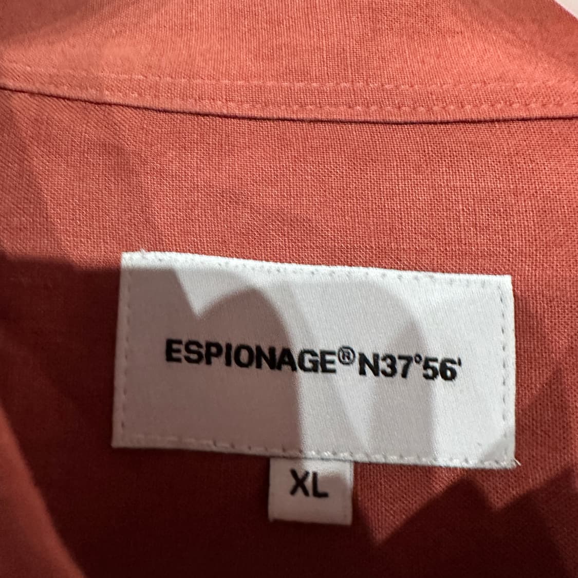 에스피오나지 오버핏 린넨셔츠 XL 상품이미지3