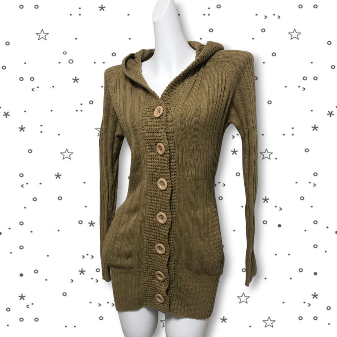 [S] Pressure Cooker JPN 빈티지 니트 후드 원피스 11 상품이미지1