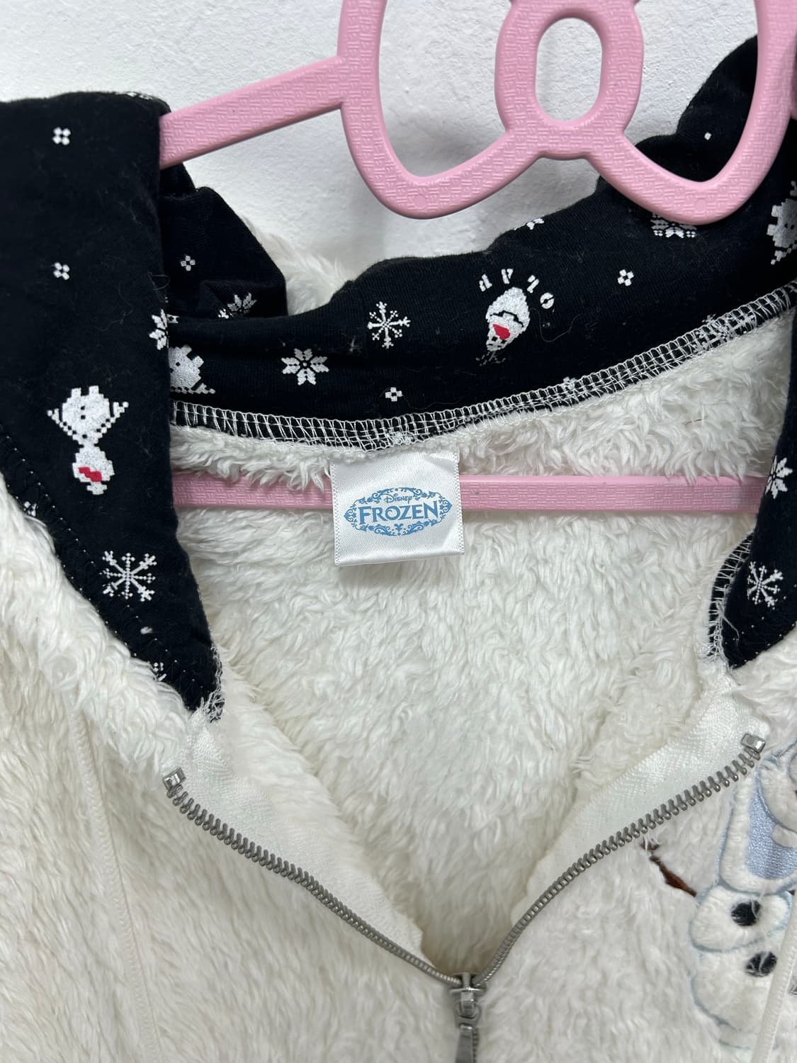 [DISNEY] 디즈니 올라프 폼폼이 달천깔 후드집업 상품이미지7