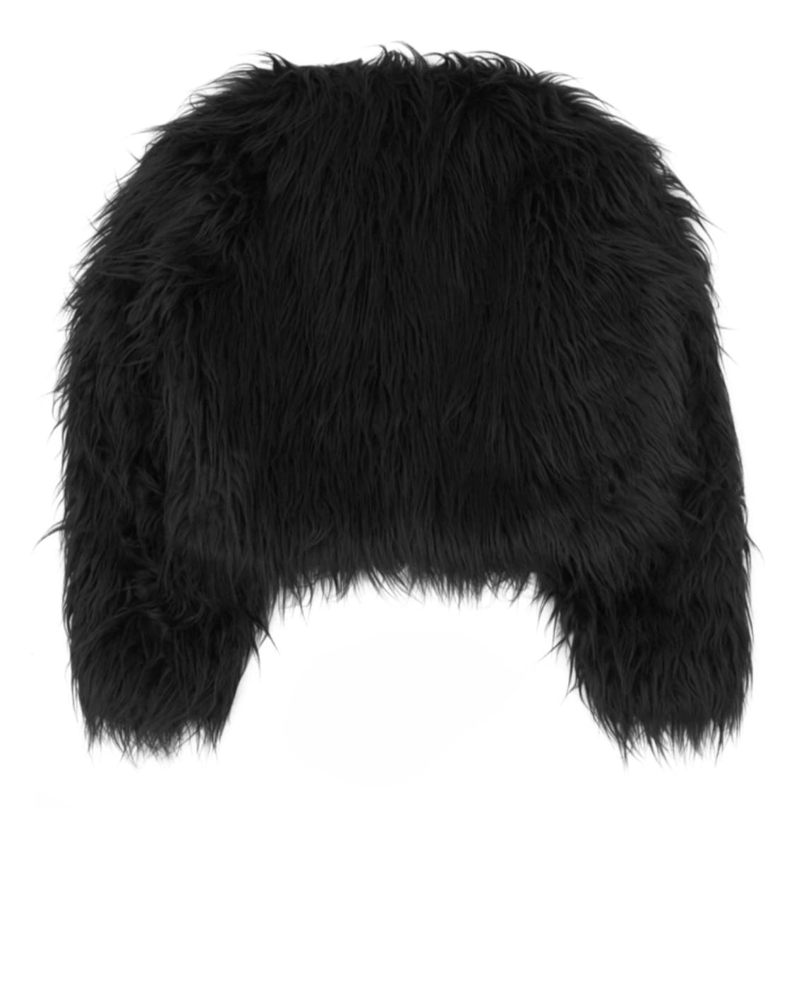 604서비스 FUR JACKET WITH ARMY PATCH IN BLA 상품이미지2