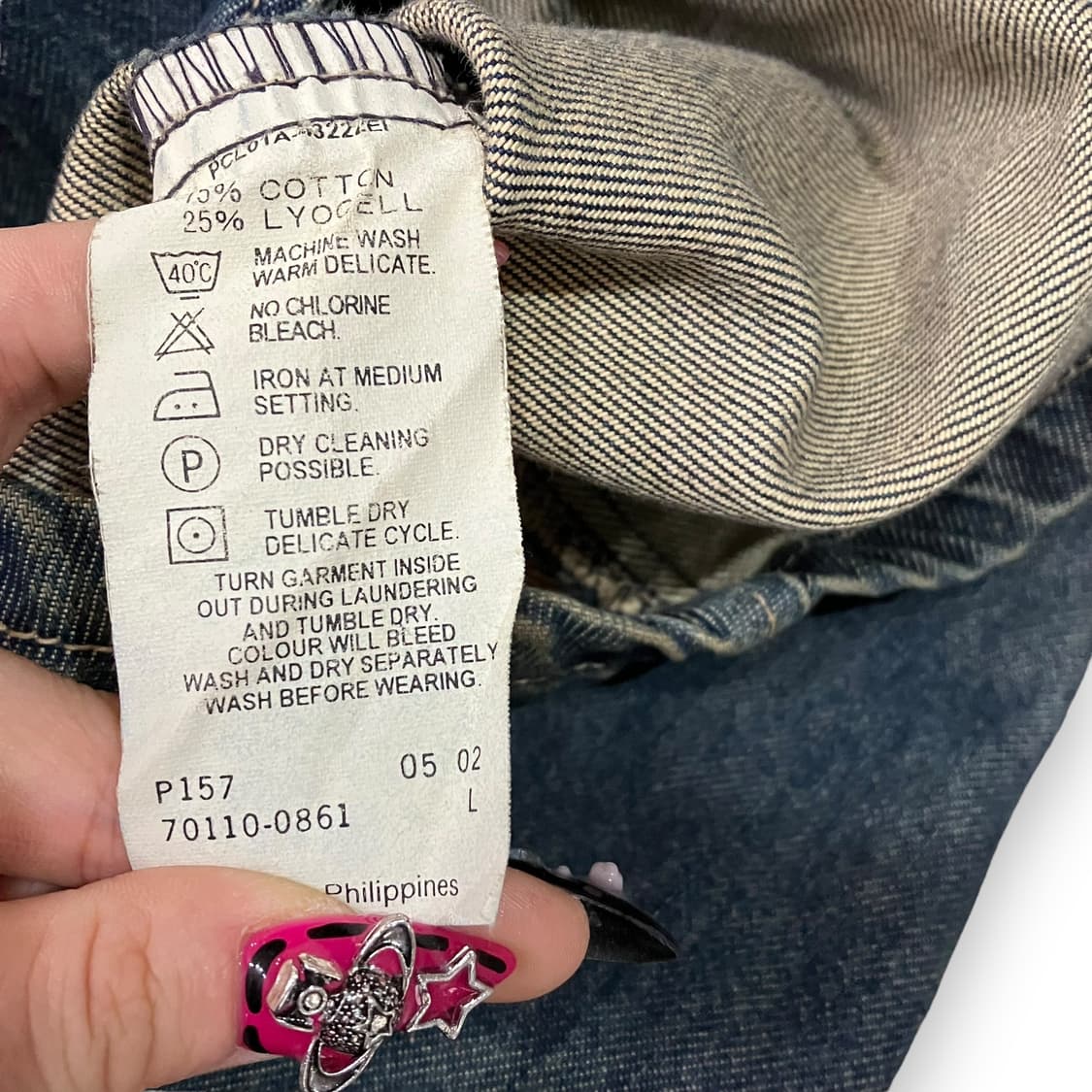 리바이스 엔지니어드 데님 벨크로 롱자켓 상품이미지9