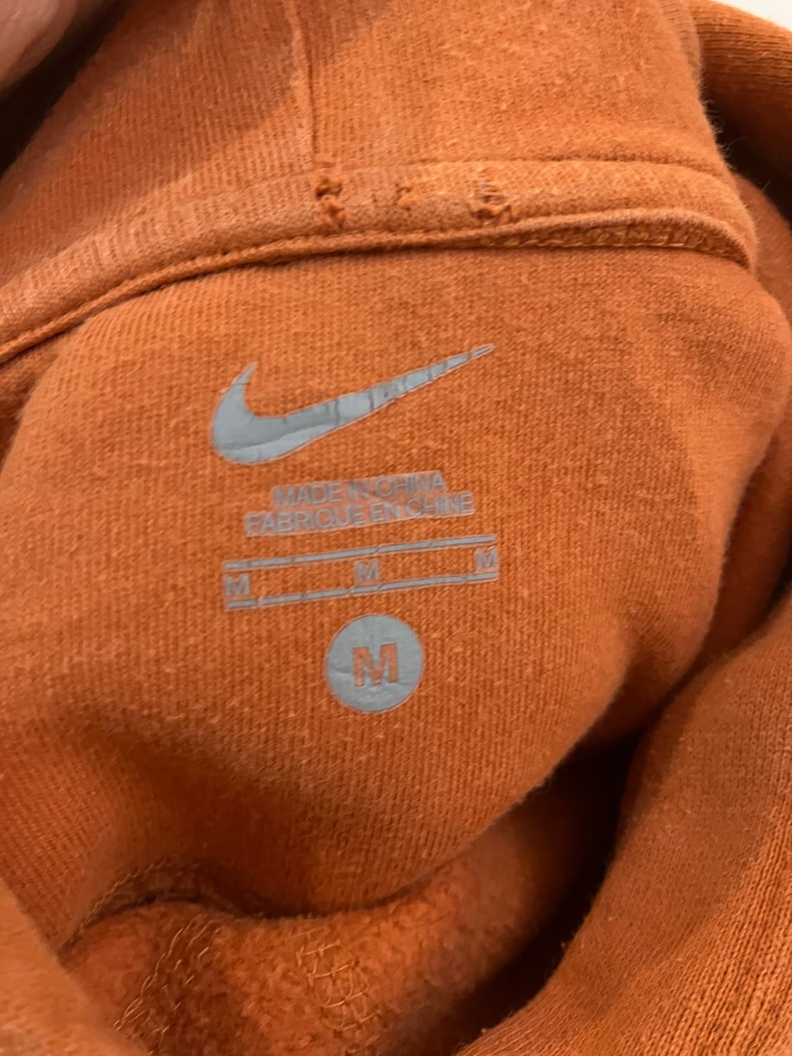 00s 나이키 센터 스우시 텍사스 백프린팅 후드티 상품이미지5