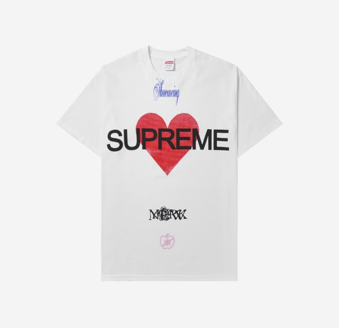 슈프림 어나운싱 티셔츠 m 반팔 상품이미지1