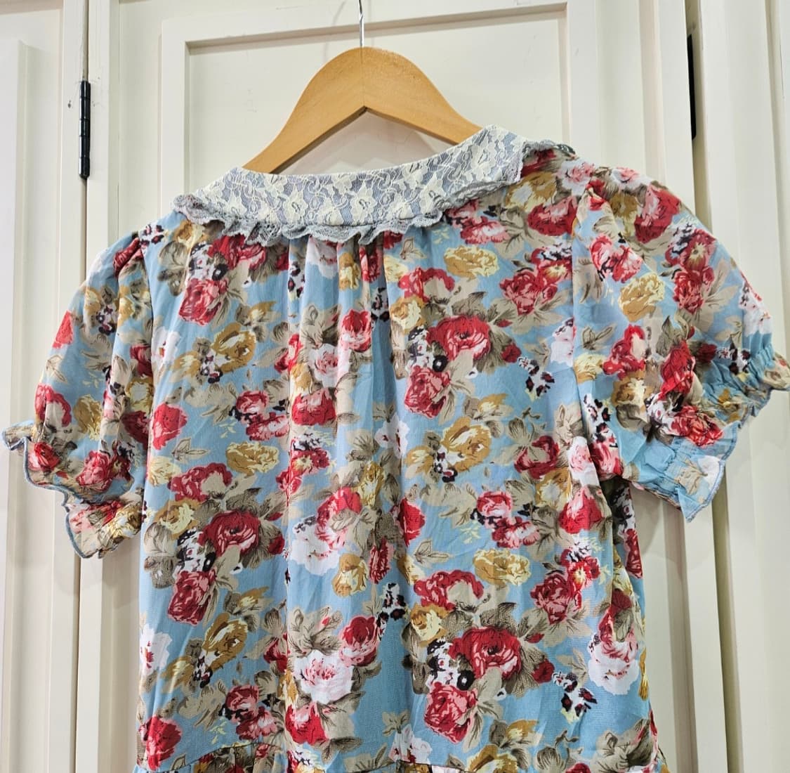 엑시즈팜(axes femme) 빈티지 플라워 레이스 원피스 상품이미지6