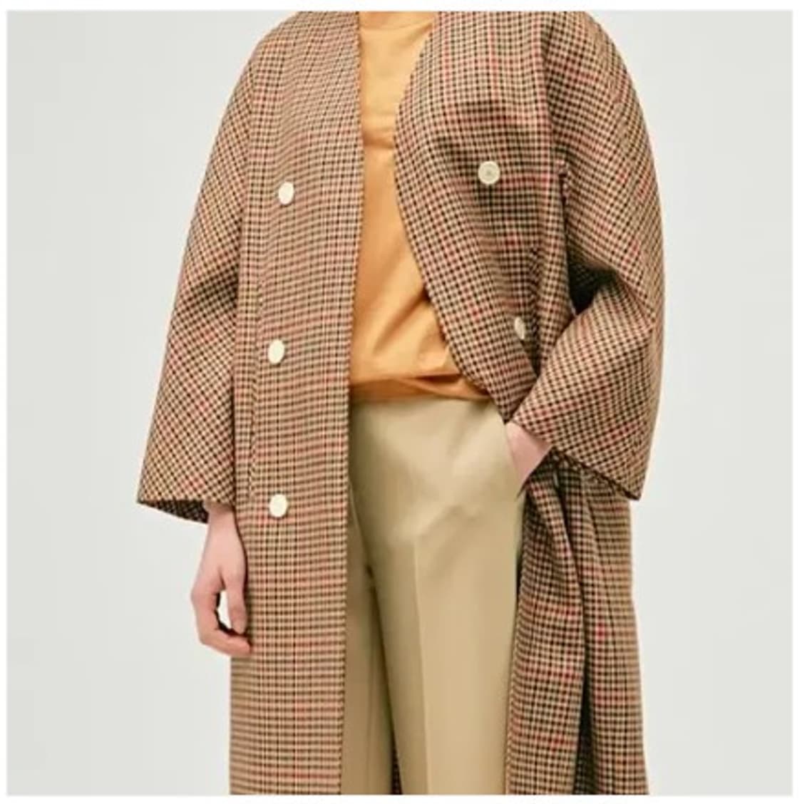 시스템 여성 오픈형 오버핏 트렌치코트 (프리) 상품이미지9