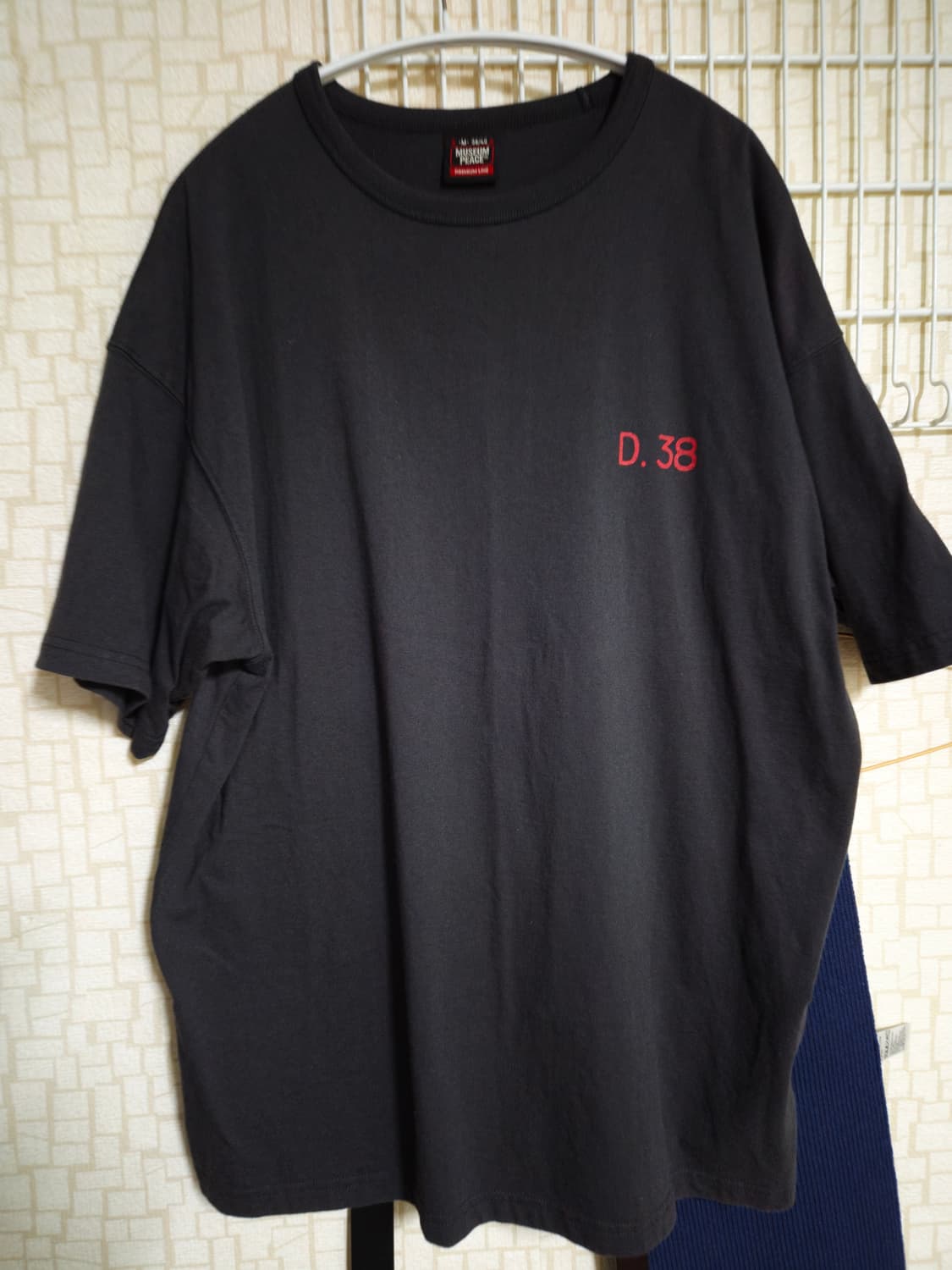 [M] 듀테로 재즈 파이터즈 반팔 티셔츠 빈티지 블랙 상품이미지1