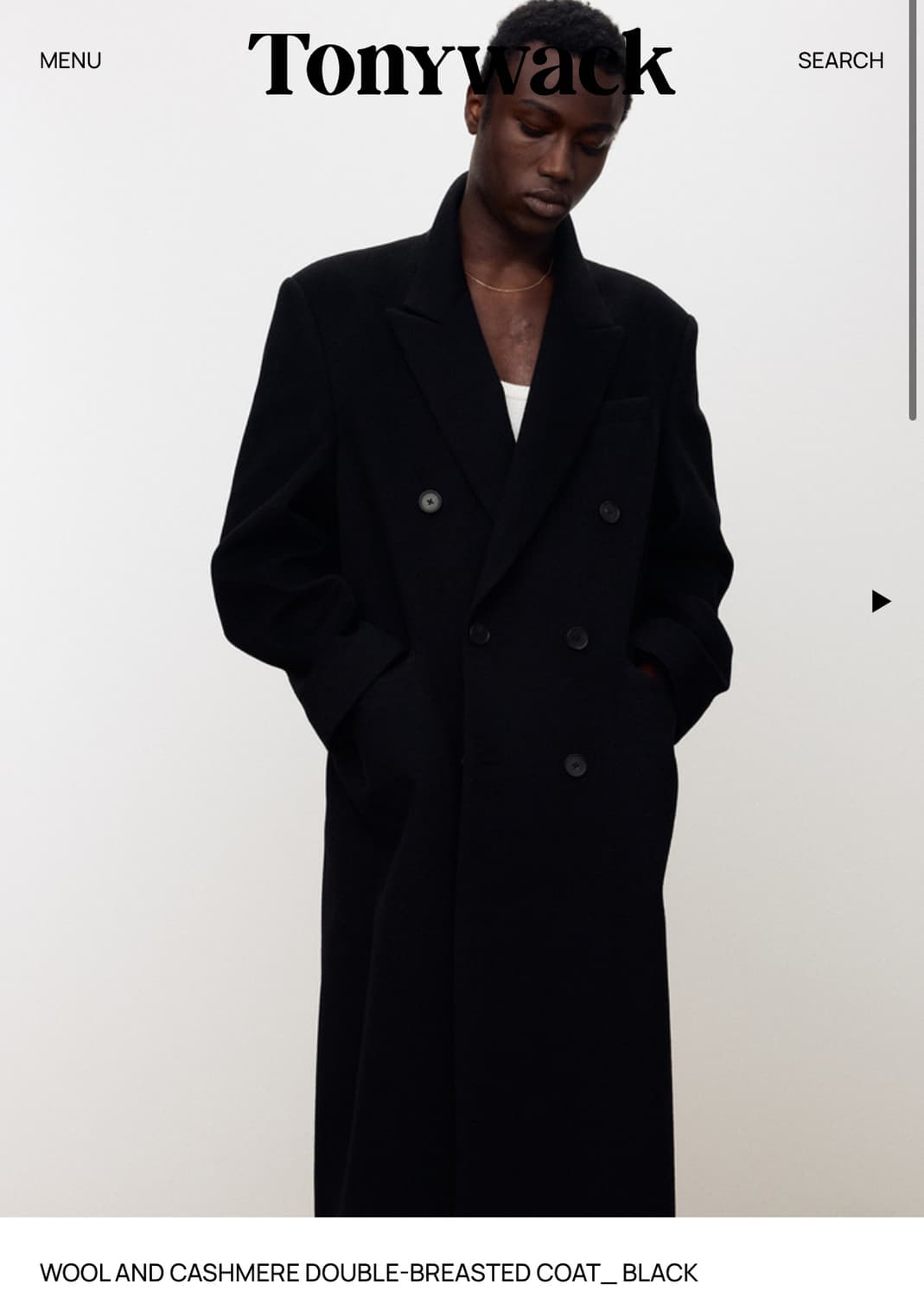[구매] 토니웩 더블 코트 상품이미지1