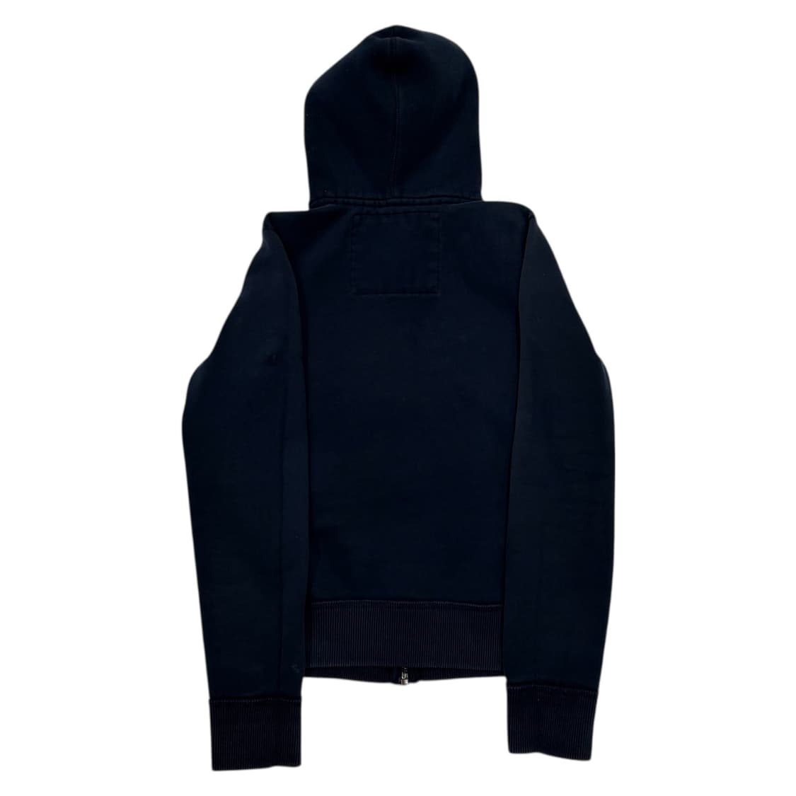 아베크롬비 빈티지 스펠로고 Y2K 기모 후드집업 자켓 네이비 M 상품이미지3
