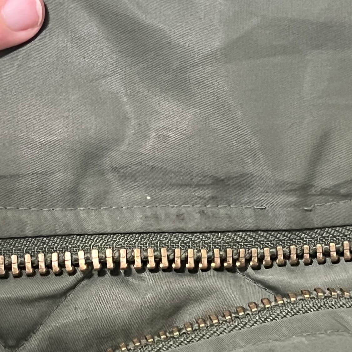 1980s 빈티지 MA-1 올리브 (Large) 상품이미지8