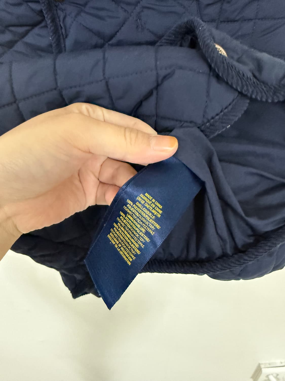 폴로키즈 누빔자켓 5Y 상품이미지3