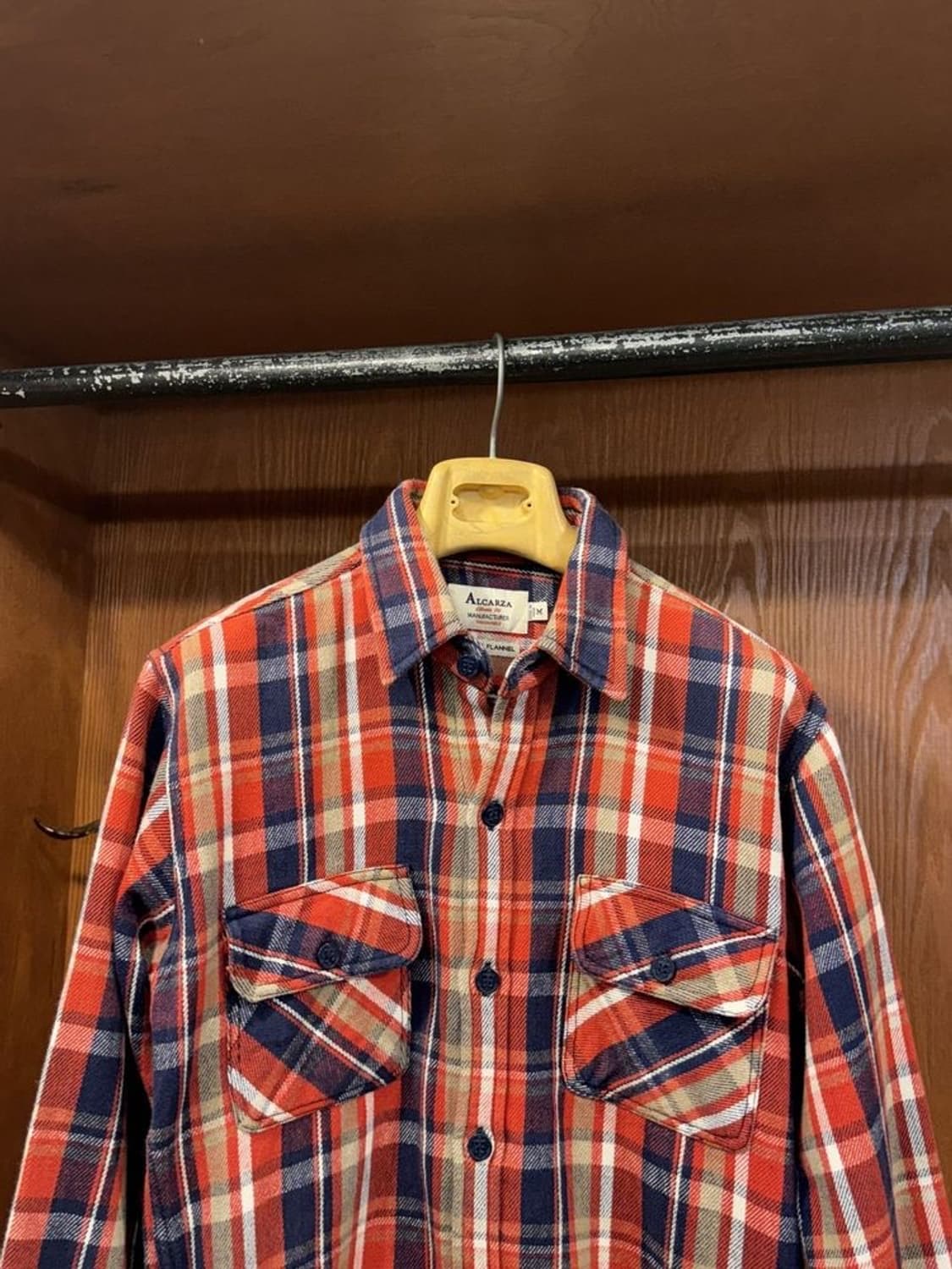 ALCARZA 헤비 플란넬 셔츠 상품이미지2