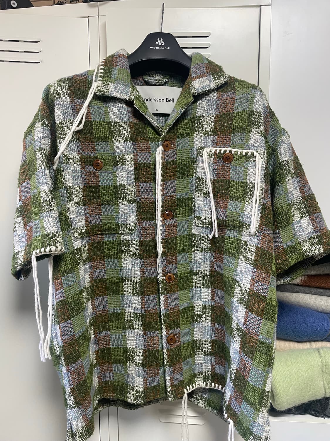 앤더슨벨 체크 셔츠 상품이미지1