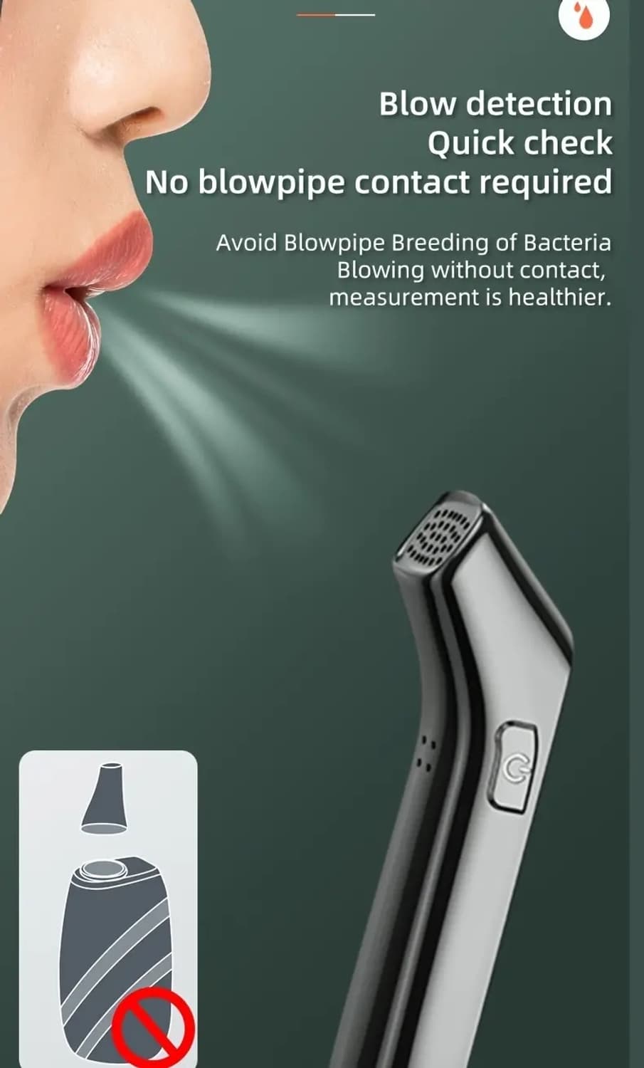휴대용 충전식 음주측정기 상품이미지1