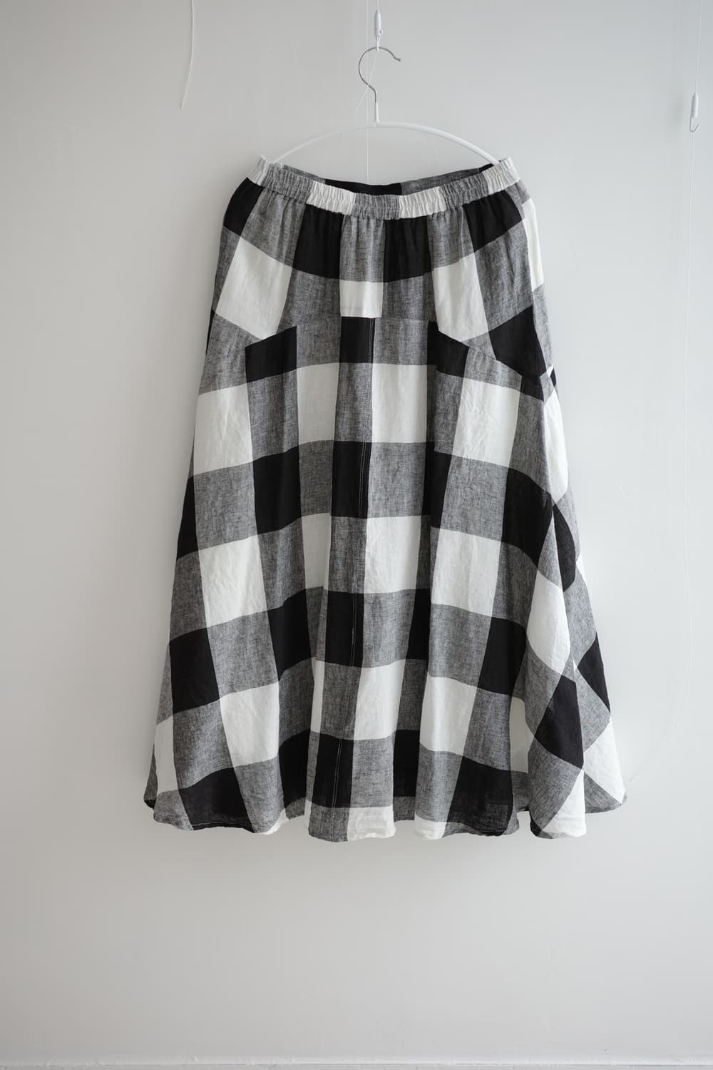 CRAFT STANDARD BOUTIQUE • 블랙 아이보리 빅체크 상품이미지9