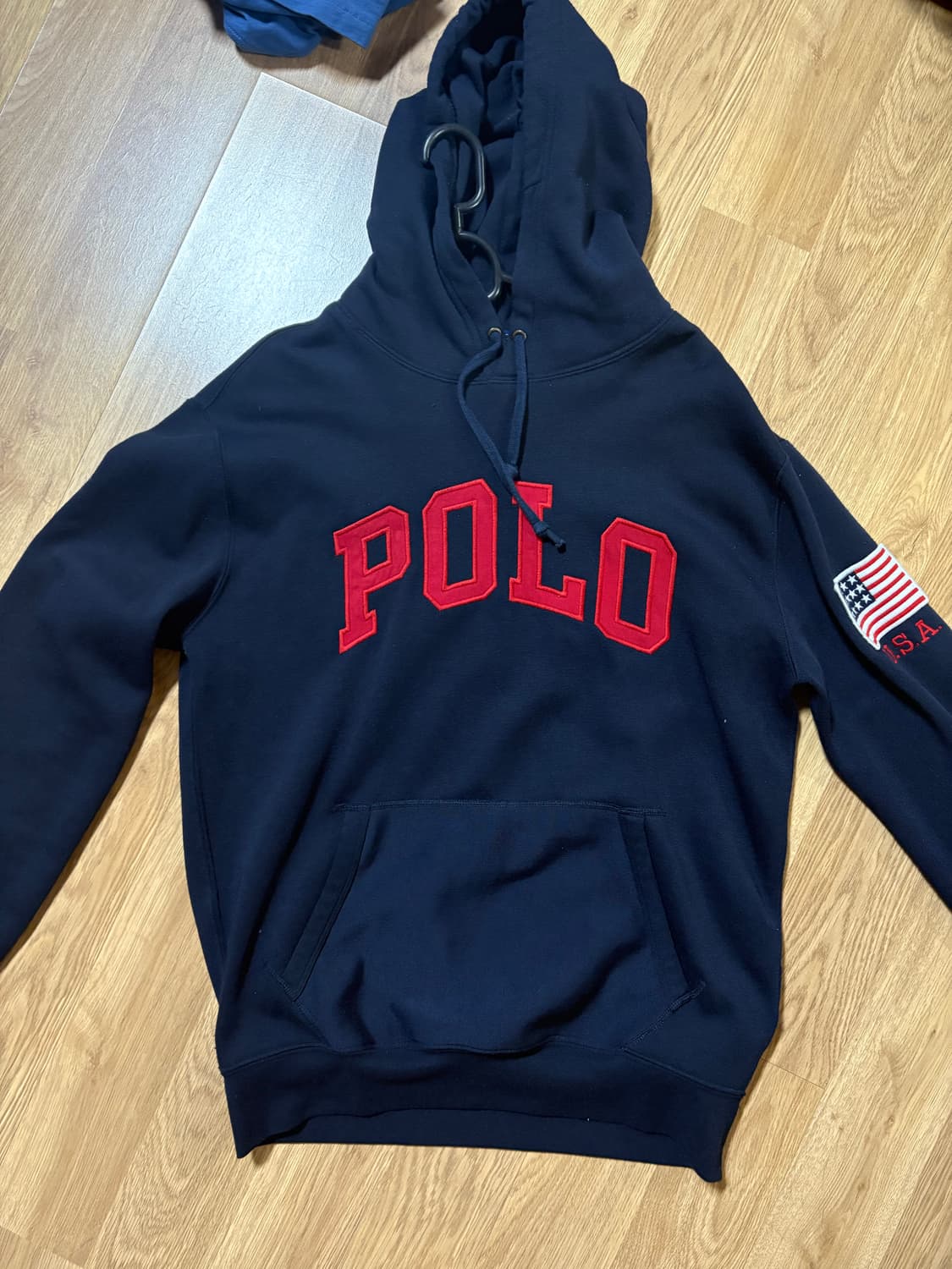 빈티지 폴로 usa후드 m 상품이미지1