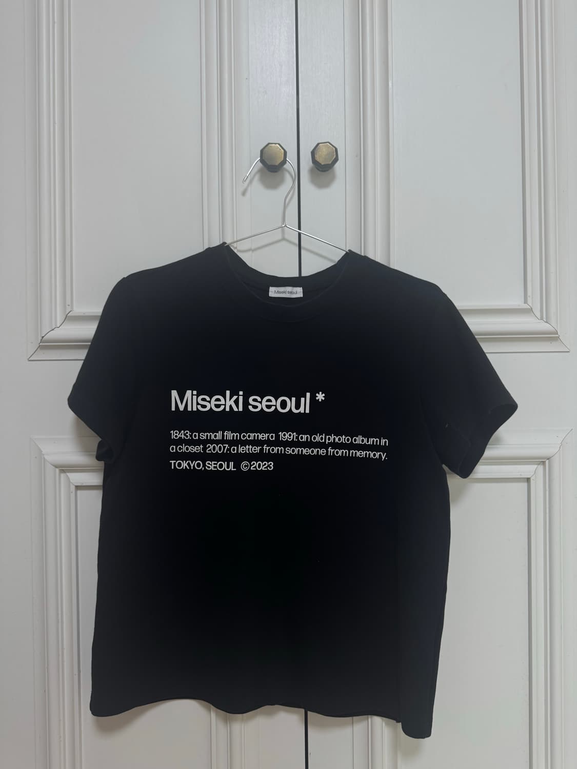 미세키서울 Misekiseoul short sleeves BLACK 상품이미지2