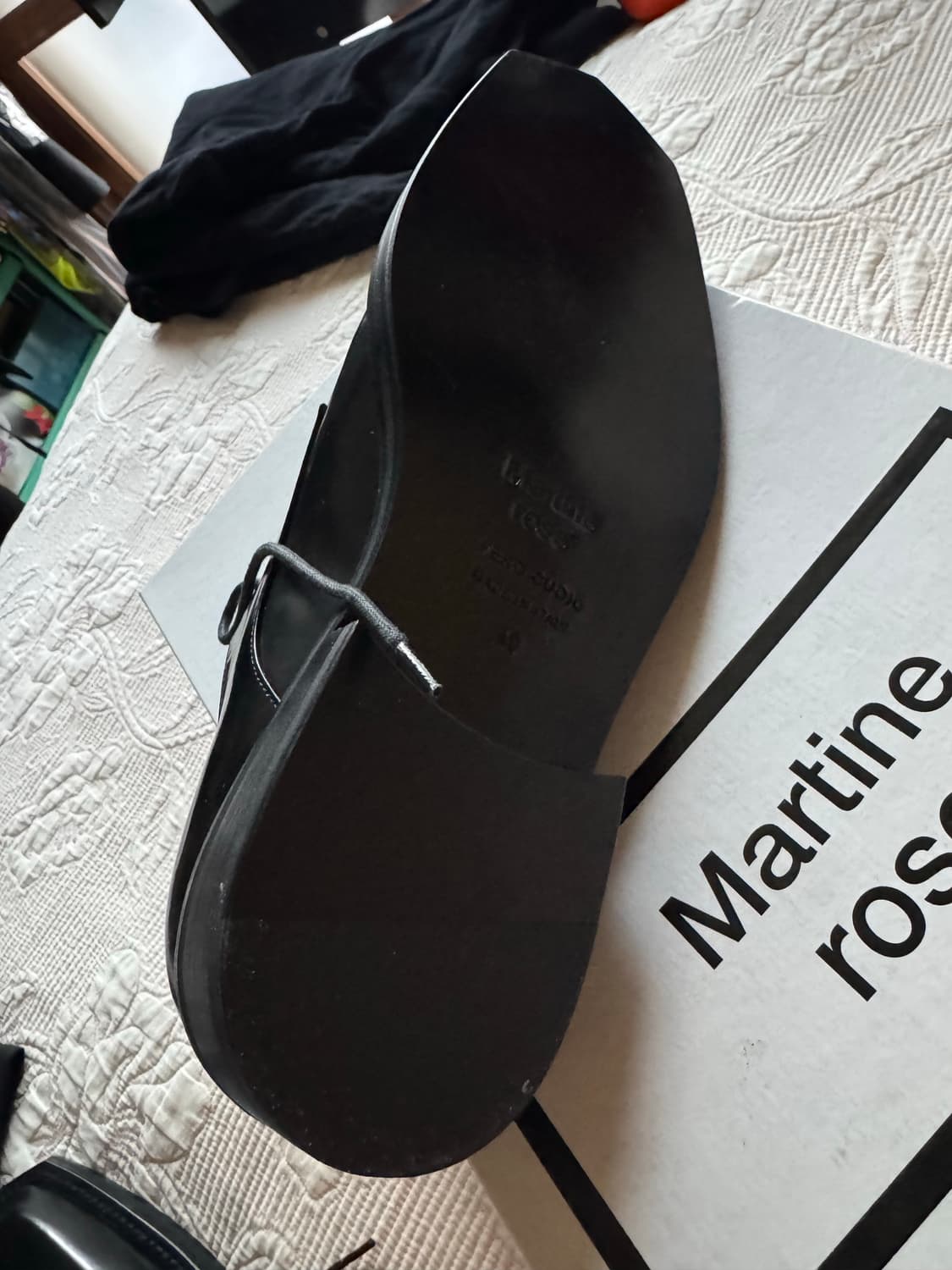 마틴로즈(Martine Rose) 키셀 토 더비슈즈 새상품 상품이미지5