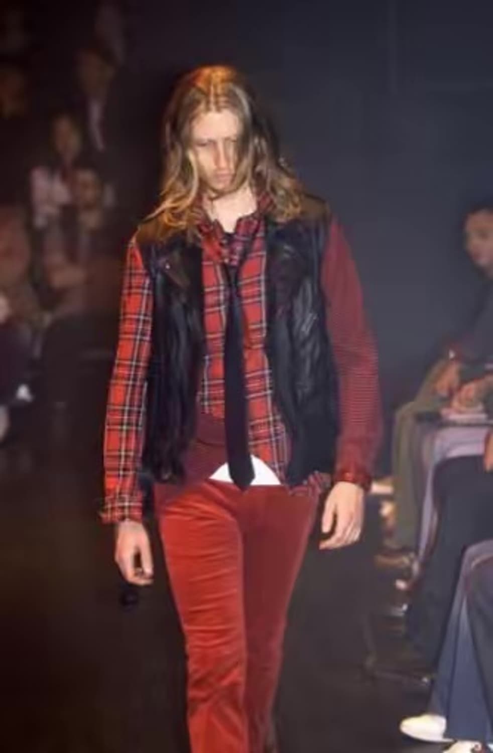 넘버나인 05ss “Night Crawler” 레더 베스트 상품이미지4