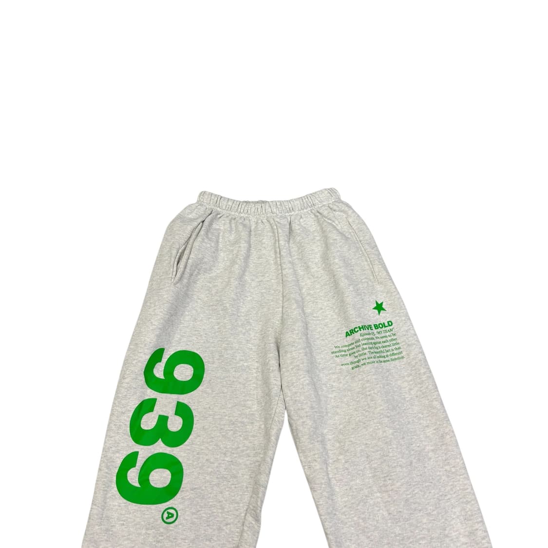 아카이브볼드 그레이 트레이닝 조거 팬츠 상품이미지2