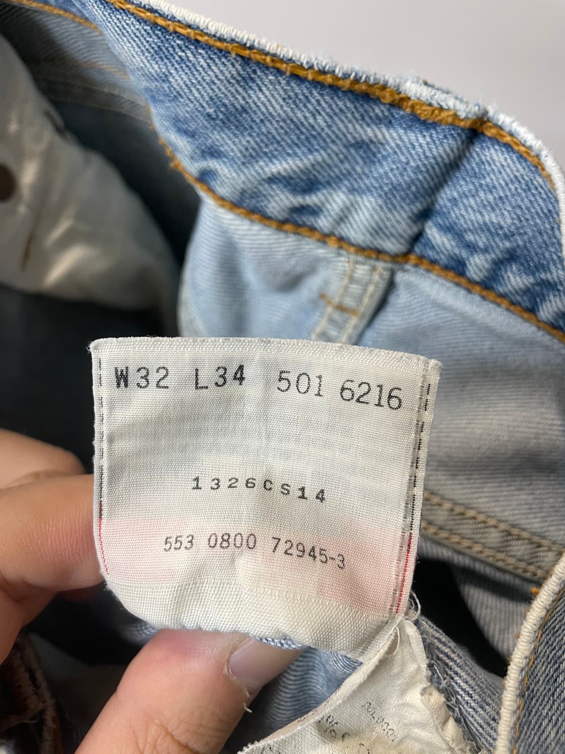 (30) Levis501 리바이스501 usa 디스트로이드 데님팬츠 상품이미지7