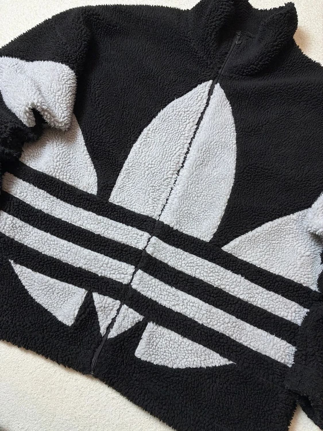 아디다스 20ss 빅 트레포일 플리스 자켓 PN6989 상품이미지4