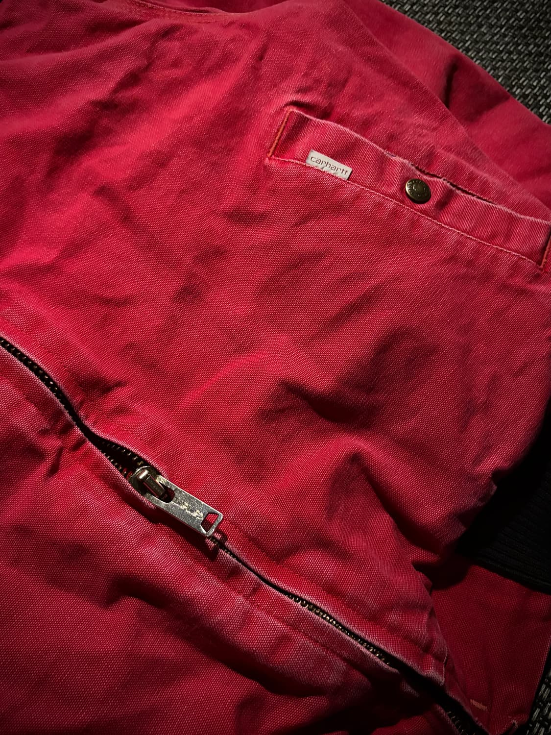 80s 칼하트 산타페 JQ160 RED M USA🇺🇸 상품이미지5