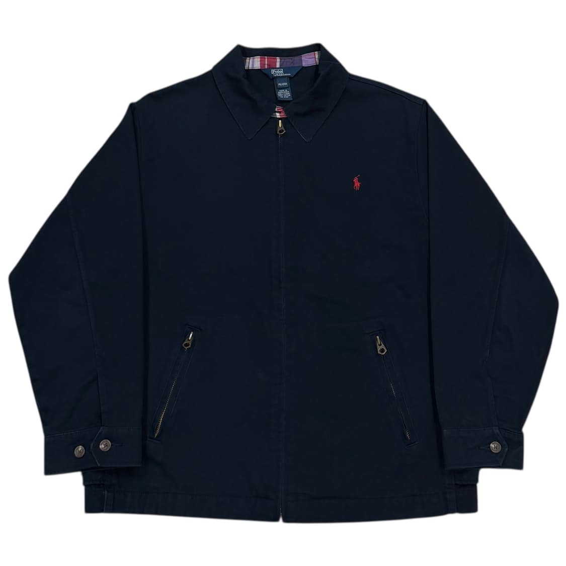 폴로 랄프로렌 빈티지 바라쿠다 블루종 자켓 네이비 XL 상품이미지1
