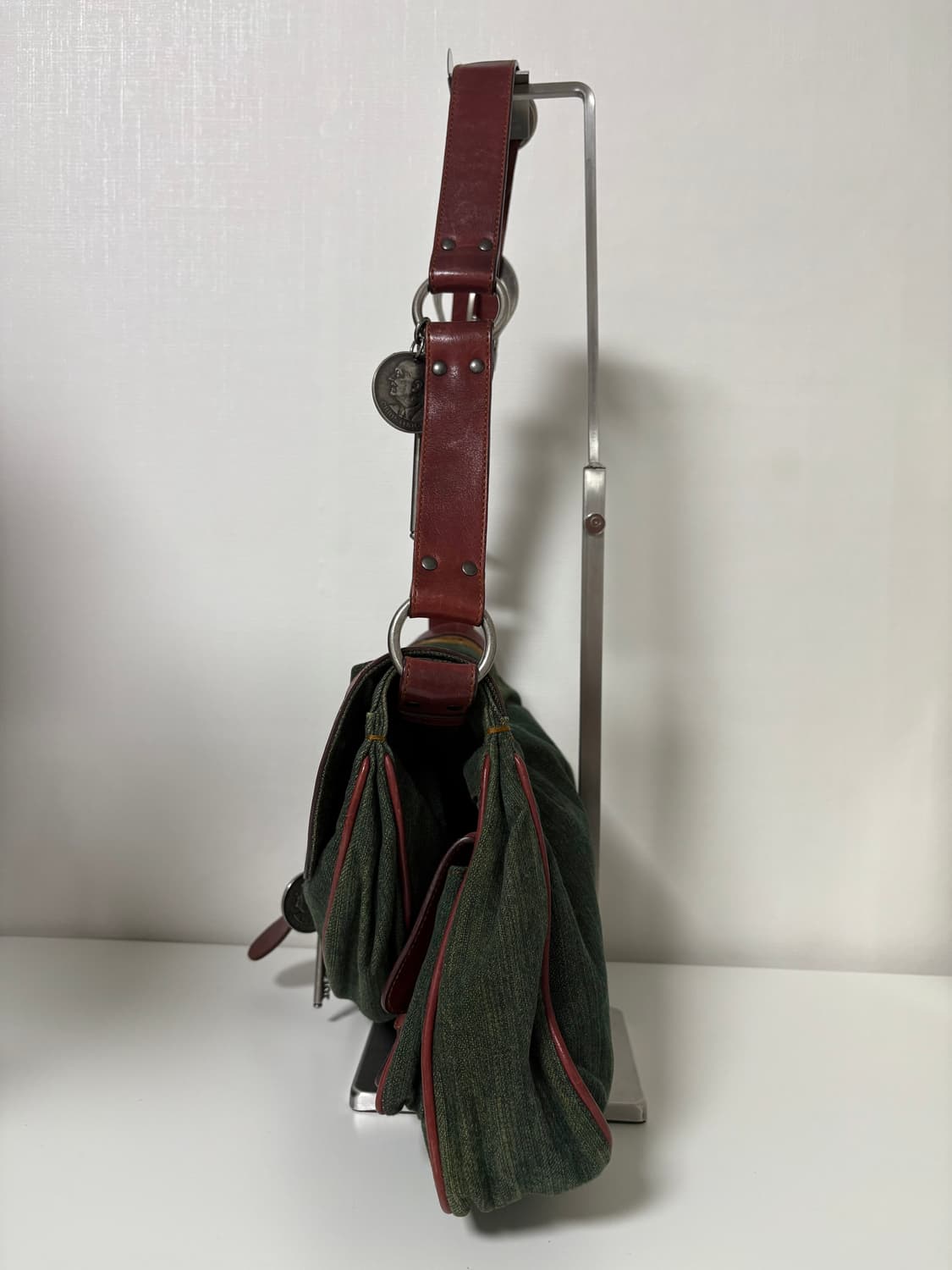 디올 가우초 데님백 2way 상품이미지4