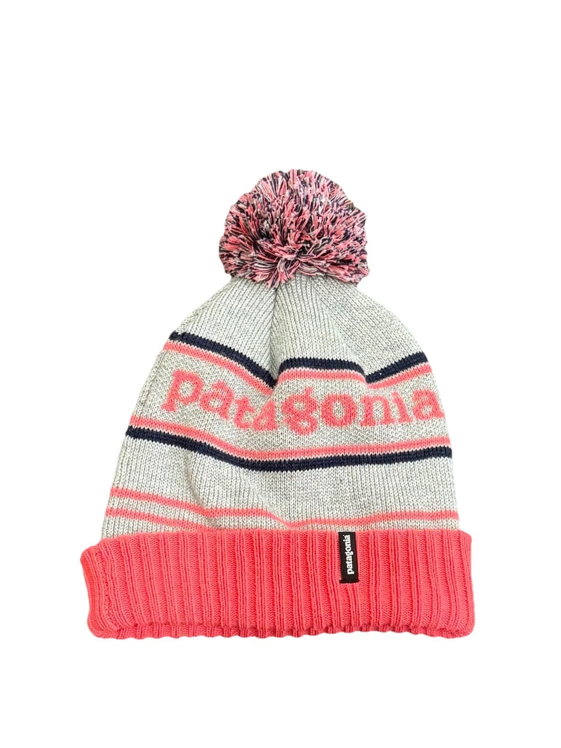 파타고니아 시그니처 로고 폼폼 니트 비니 상품이미지1