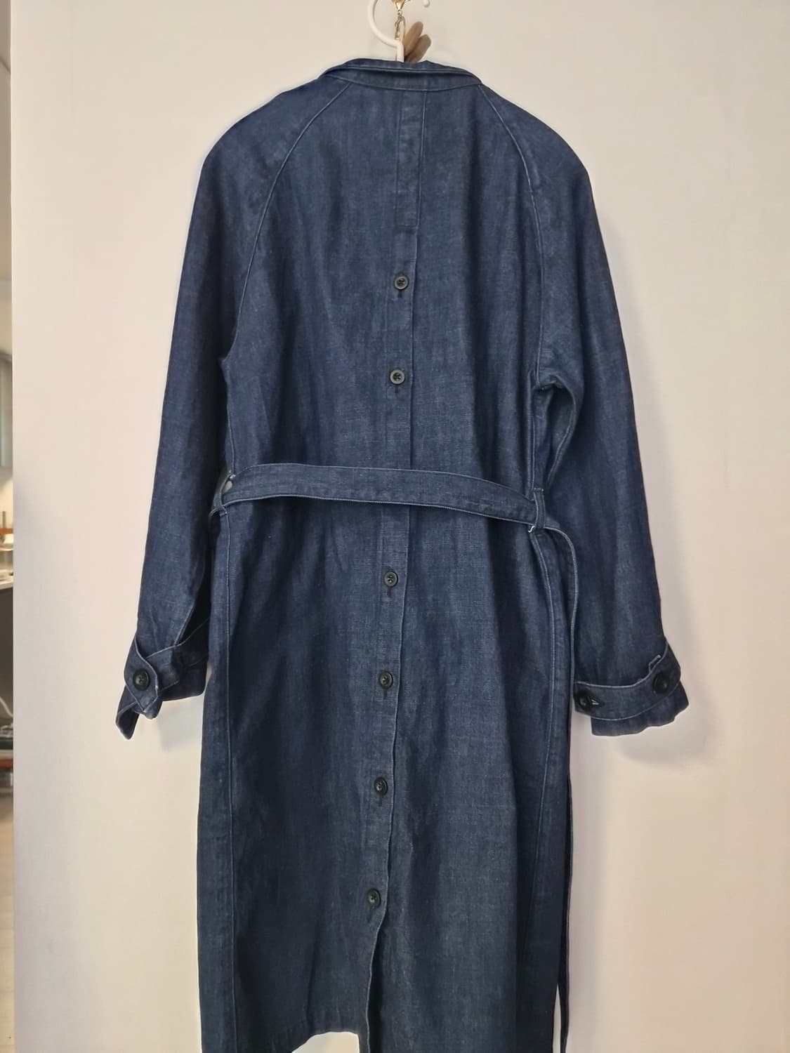 [베이크루즈] SIMPLICITE(심플리시테) 데님 트렌치 코트 상품이미지6