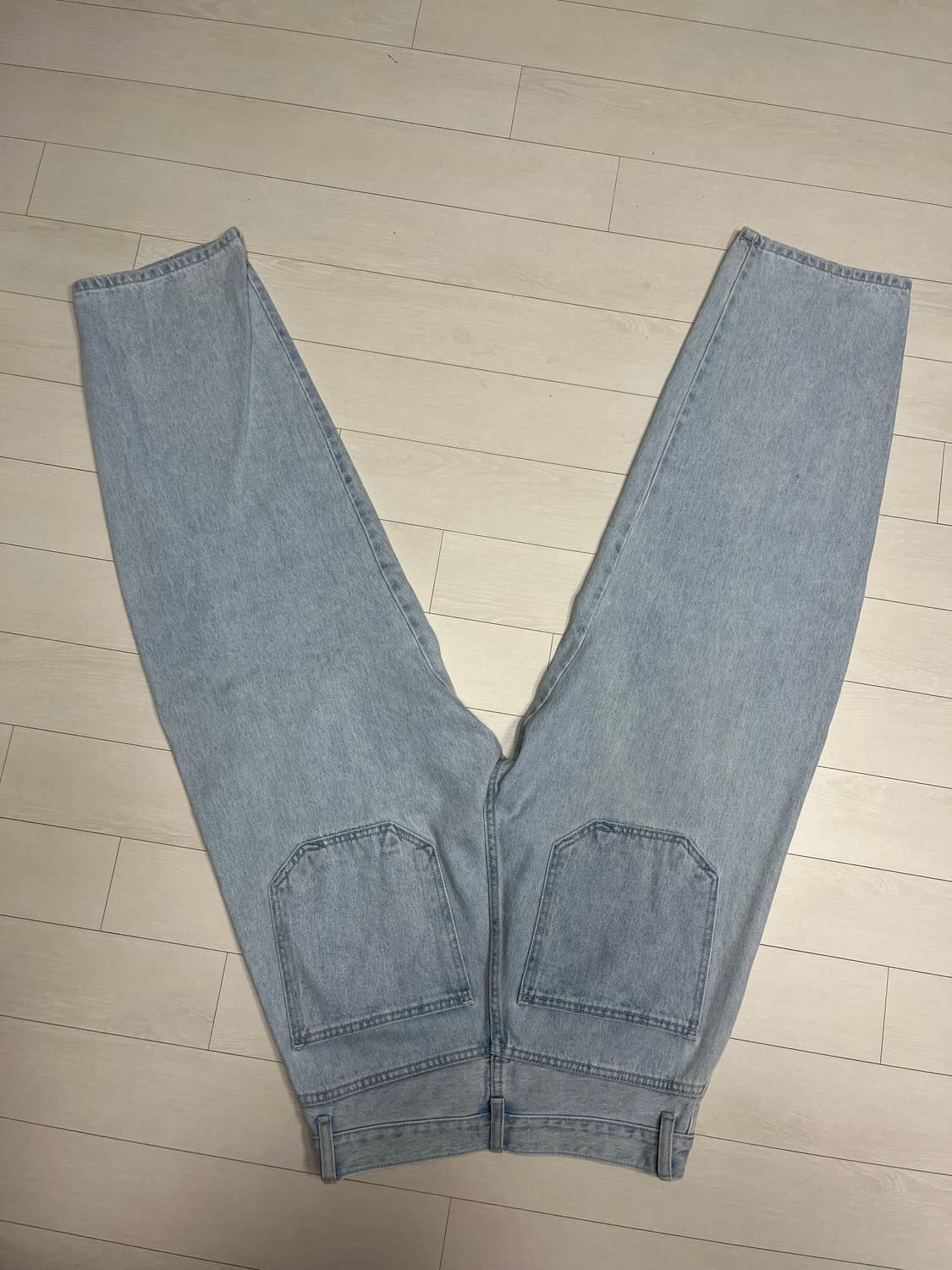 헤칭룸 Curve Jeans (Light Blue) _ S 사이즈 상품이미지5