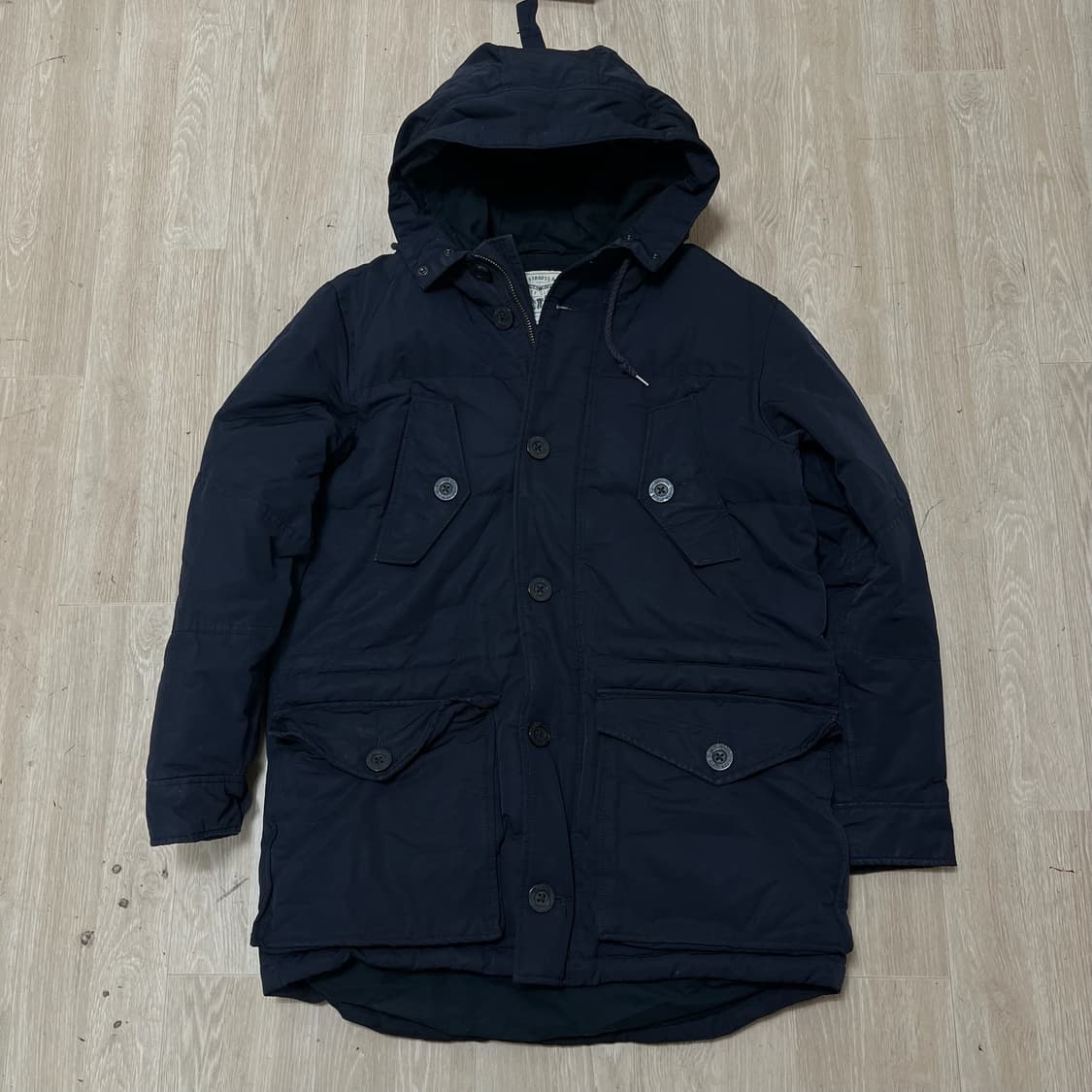 리바이스 구스다운 후드 야상패딩 파카 [네이비] M/95 상품이미지1